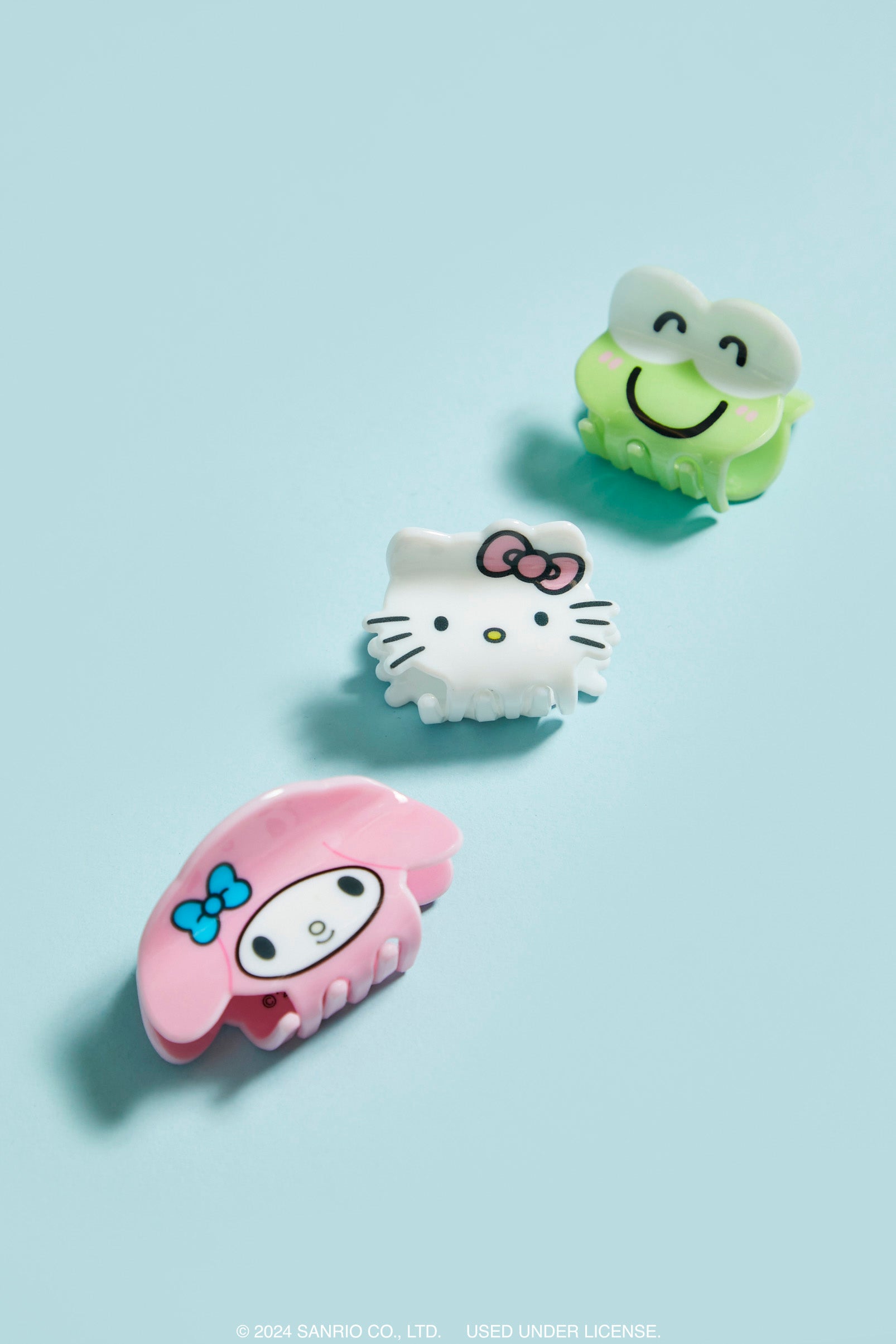 Hello Kitty and Friends Hair Clip Set (3 Pcs)