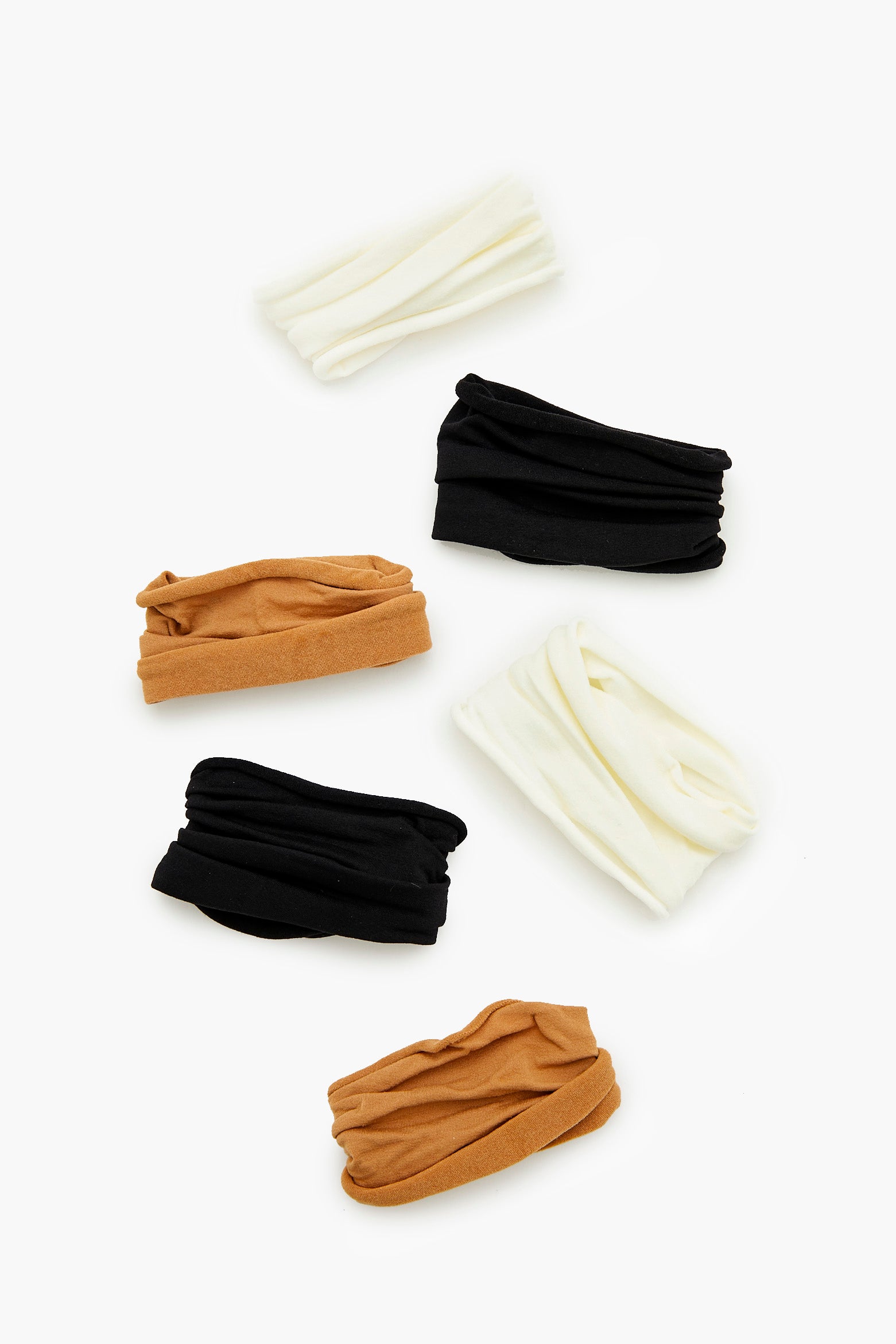 Thick Hair Tie Set (6 Pcs)