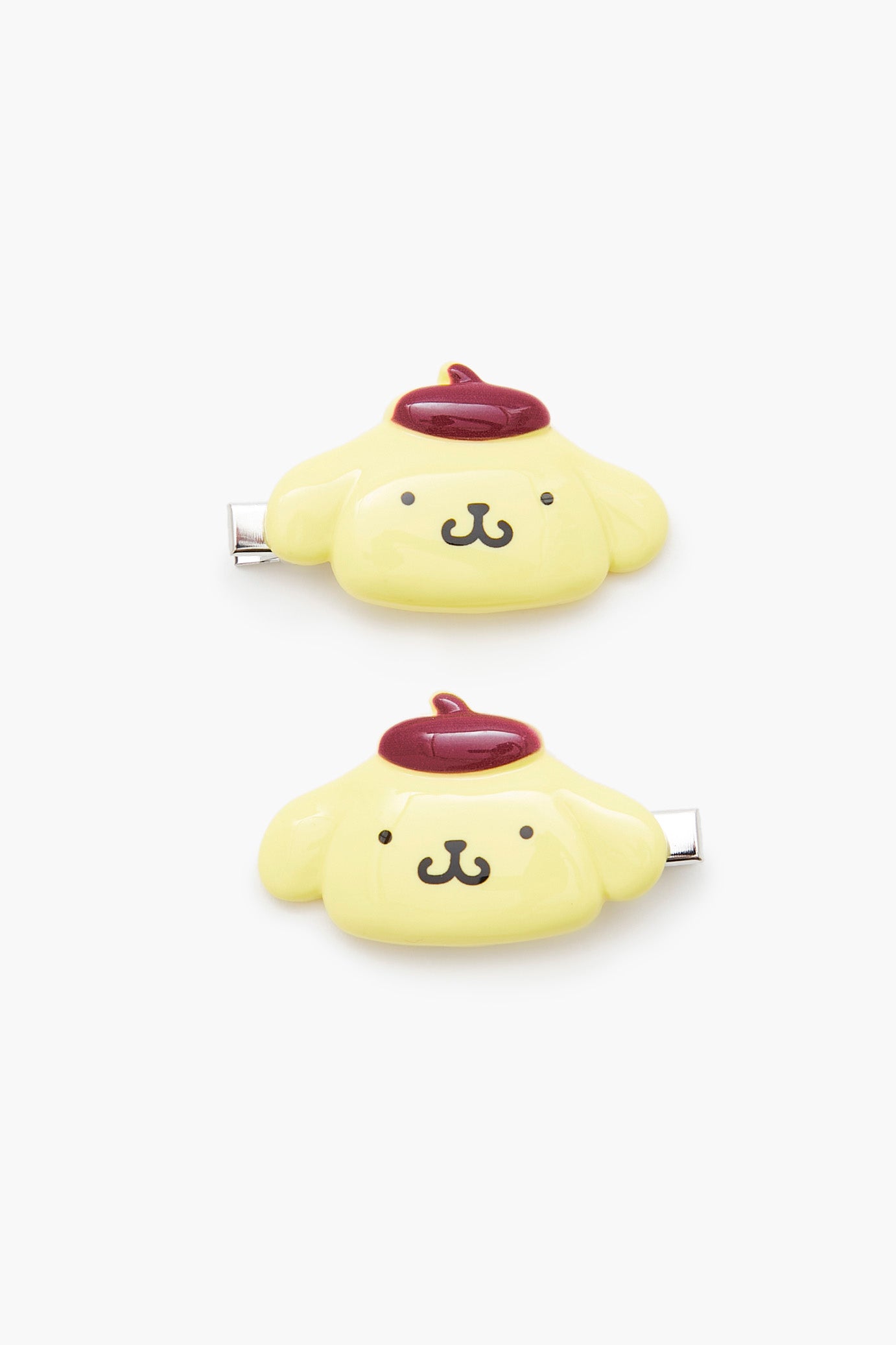 Pompompurin Hair Clips (2 Pcs)