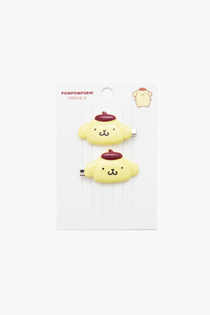 Pompompurin Hair Clips (2 Pcs)