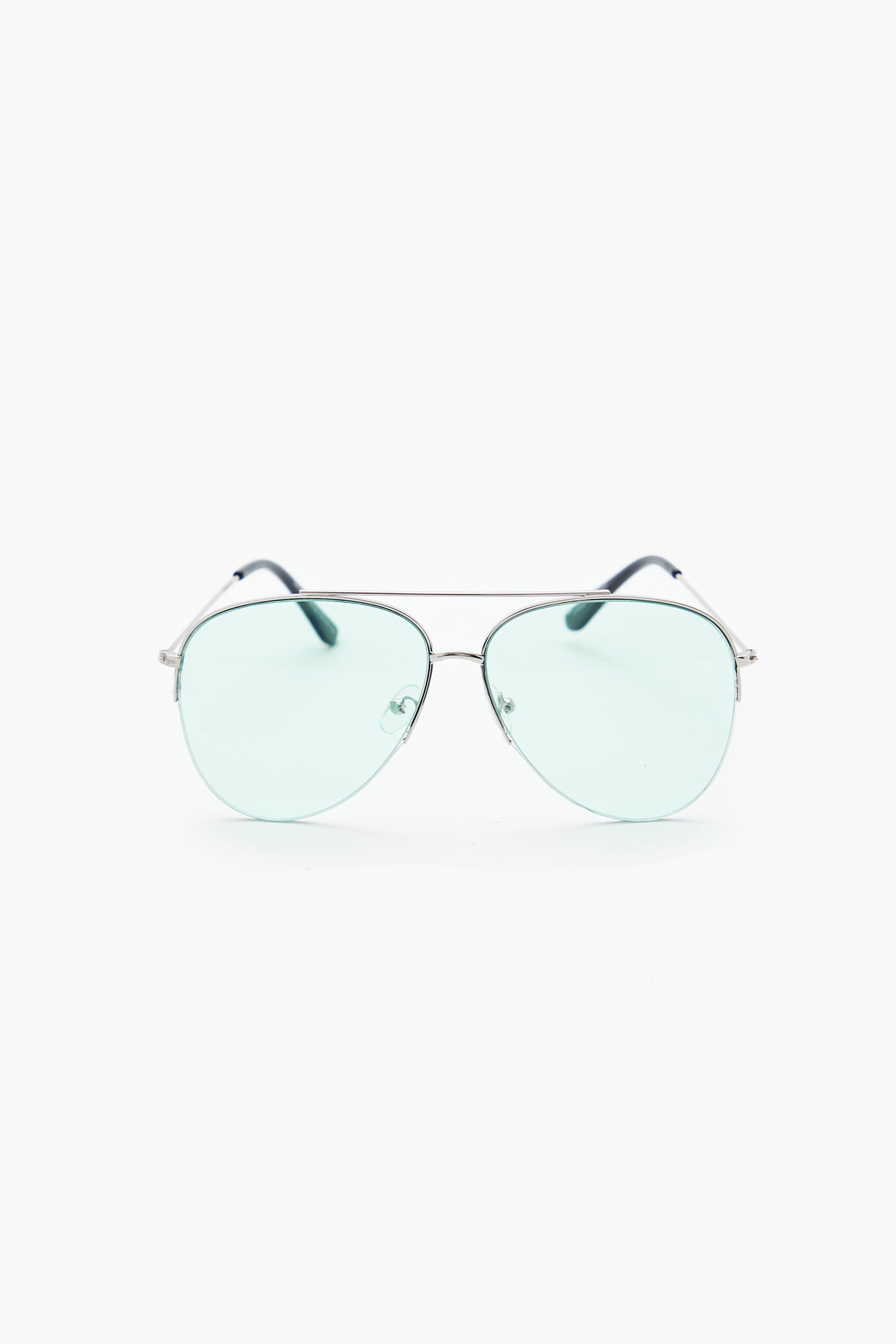 Lunettes de soleil aviateur métallisées