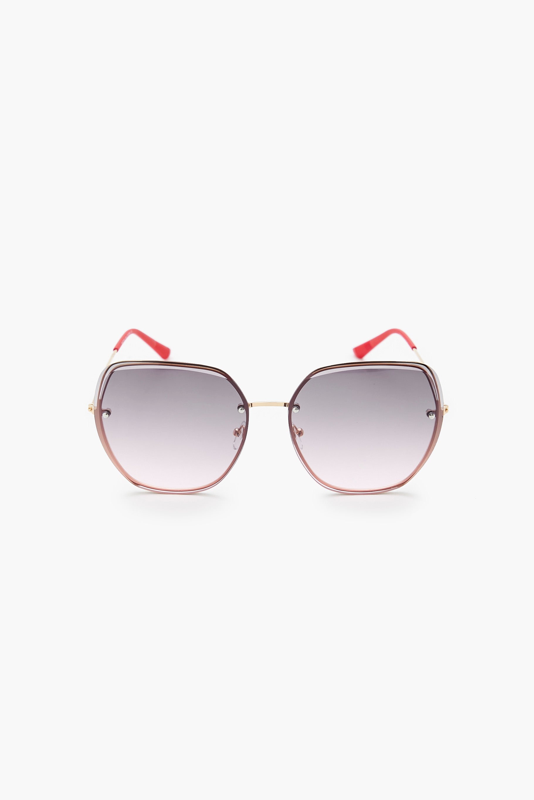 Gradient Square Frame Sunglasses