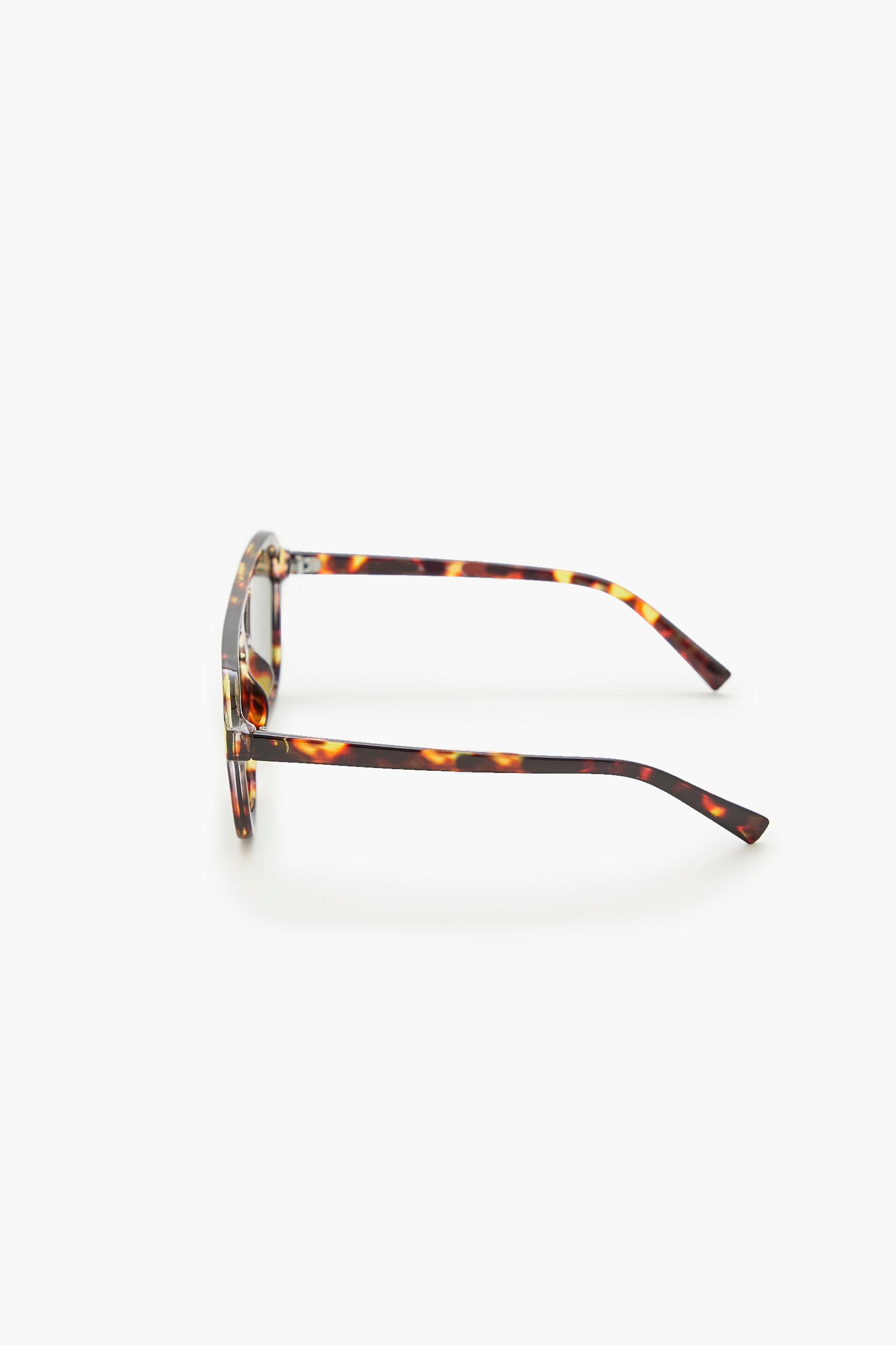 Lunettes de soleil aviateur écaille de tortue