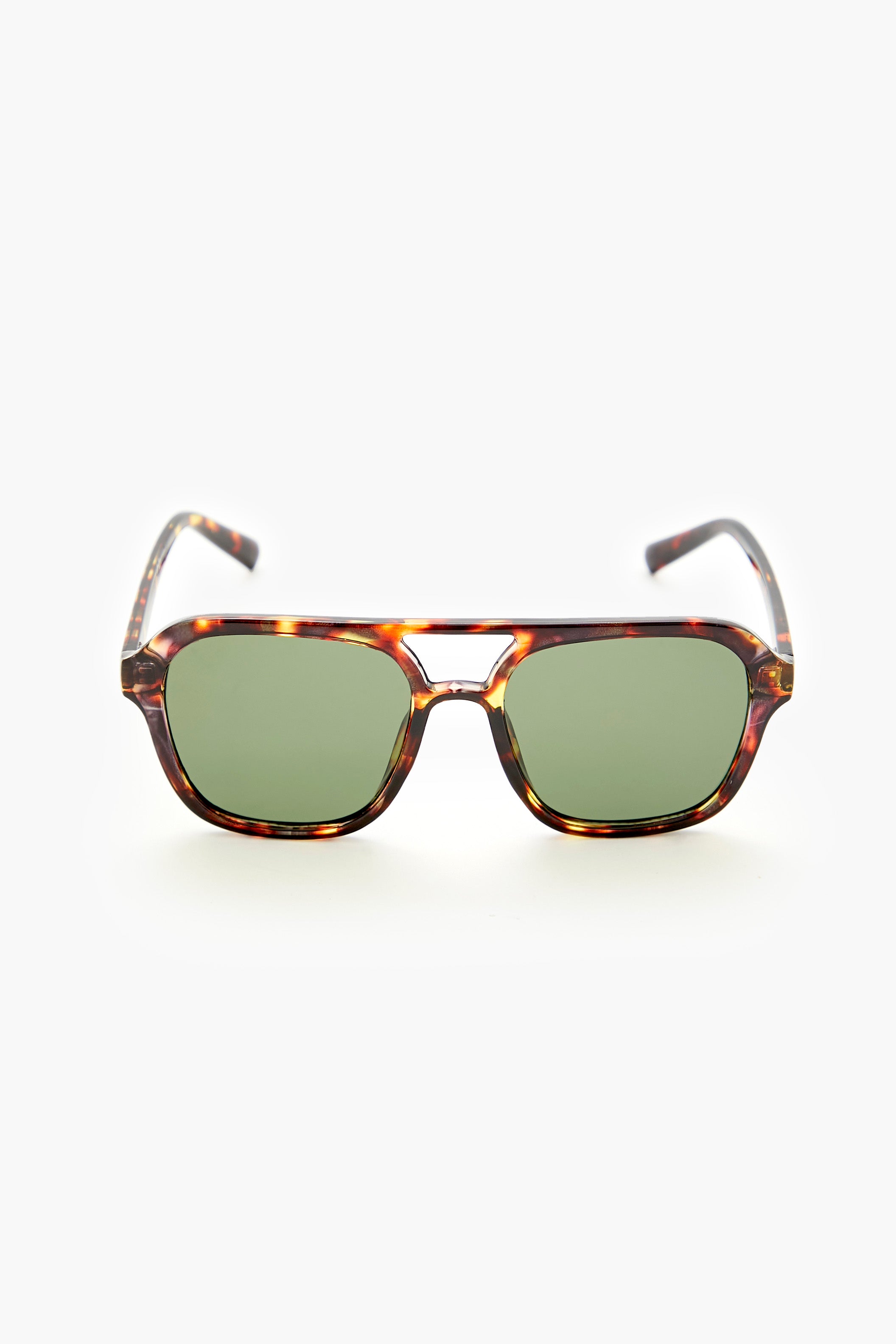 Lunettes de soleil aviateur écaille de tortue