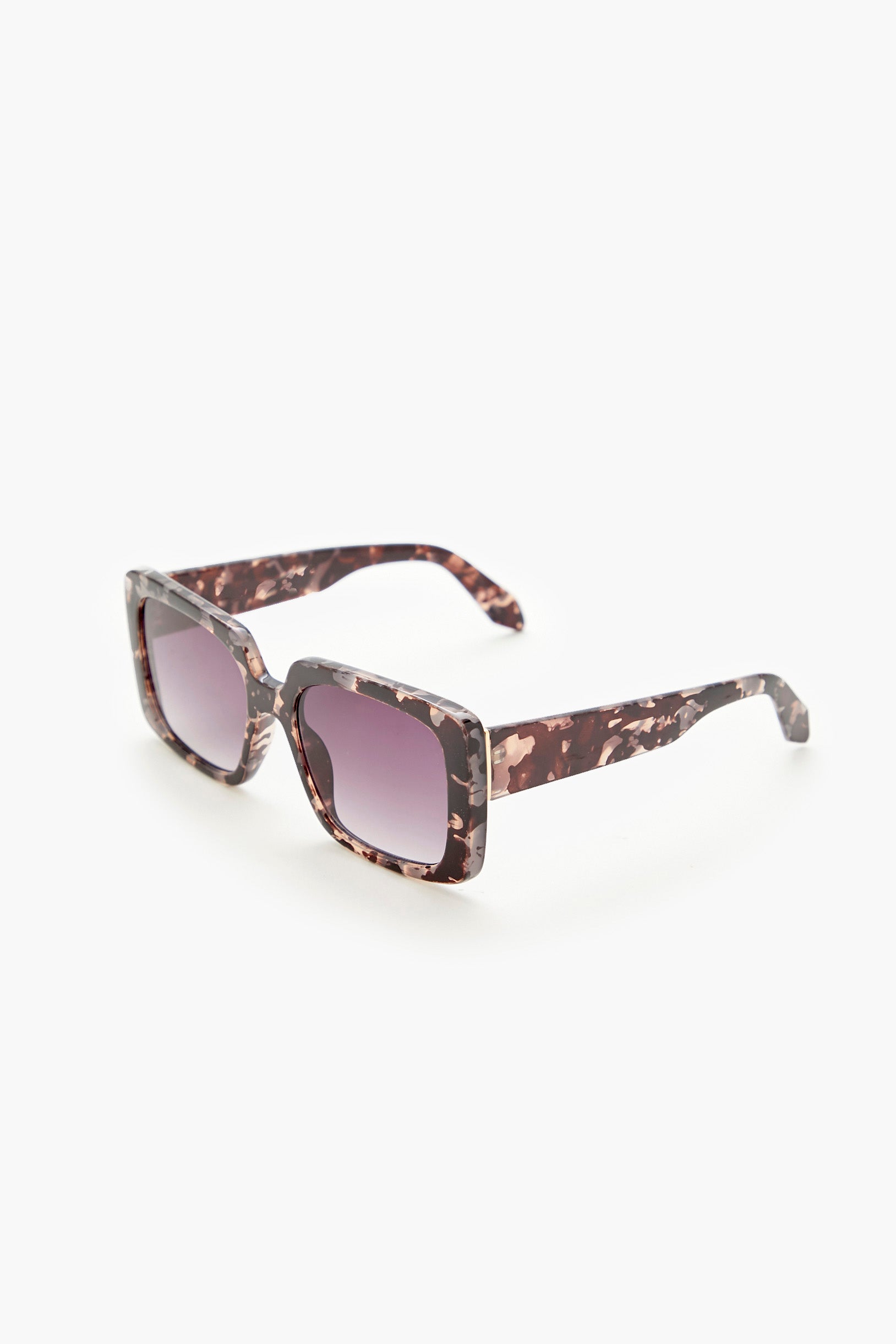 Tortoiseshell Square Sunglasses