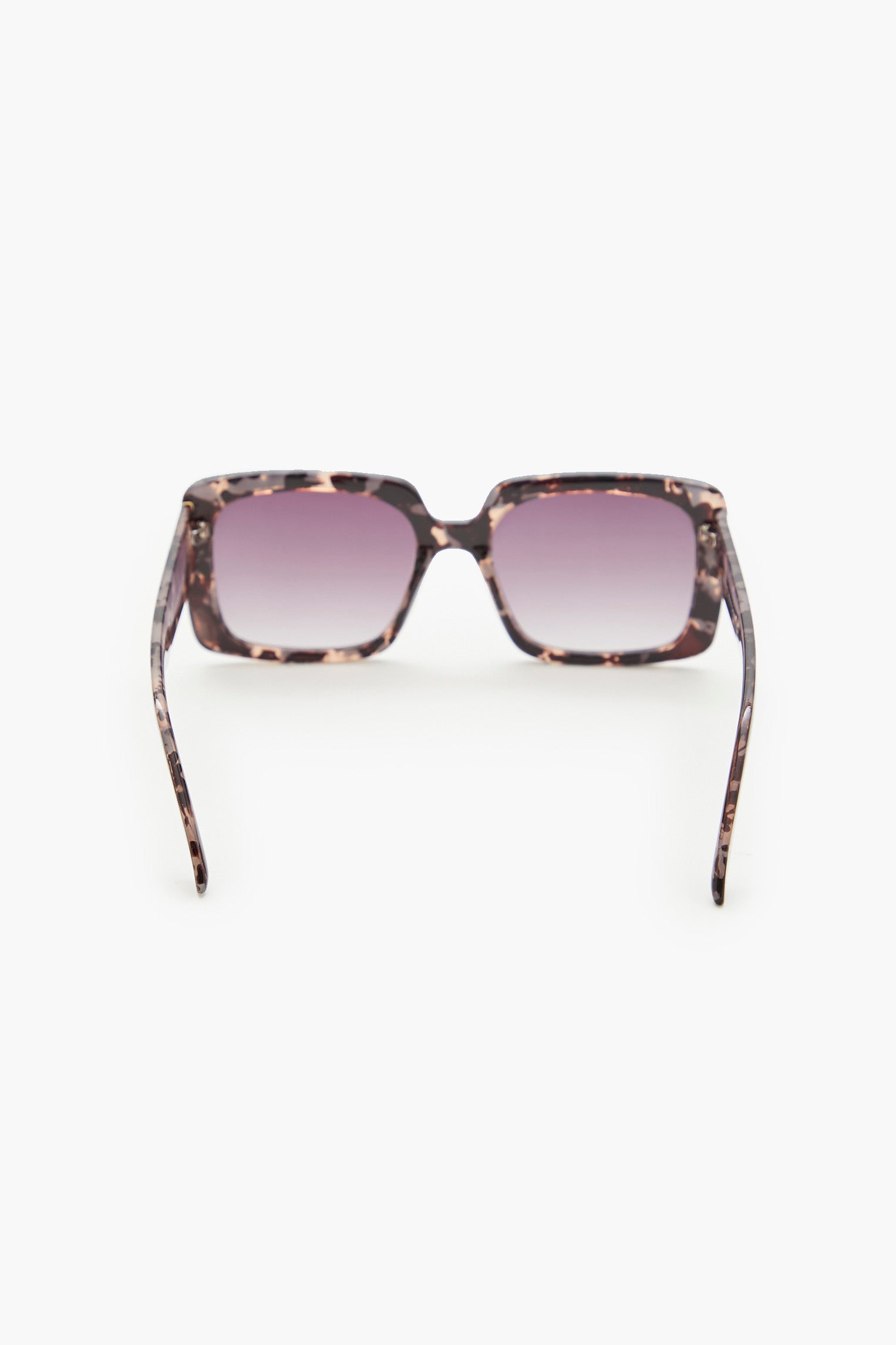 Lunettes de soleil écaille de tortue carrées