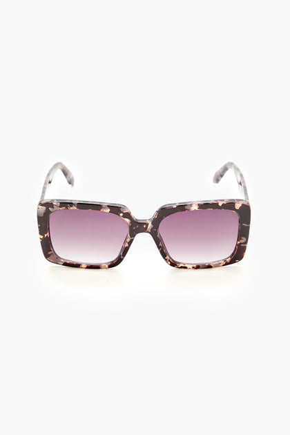 Tortoiseshell Square Sunglasses