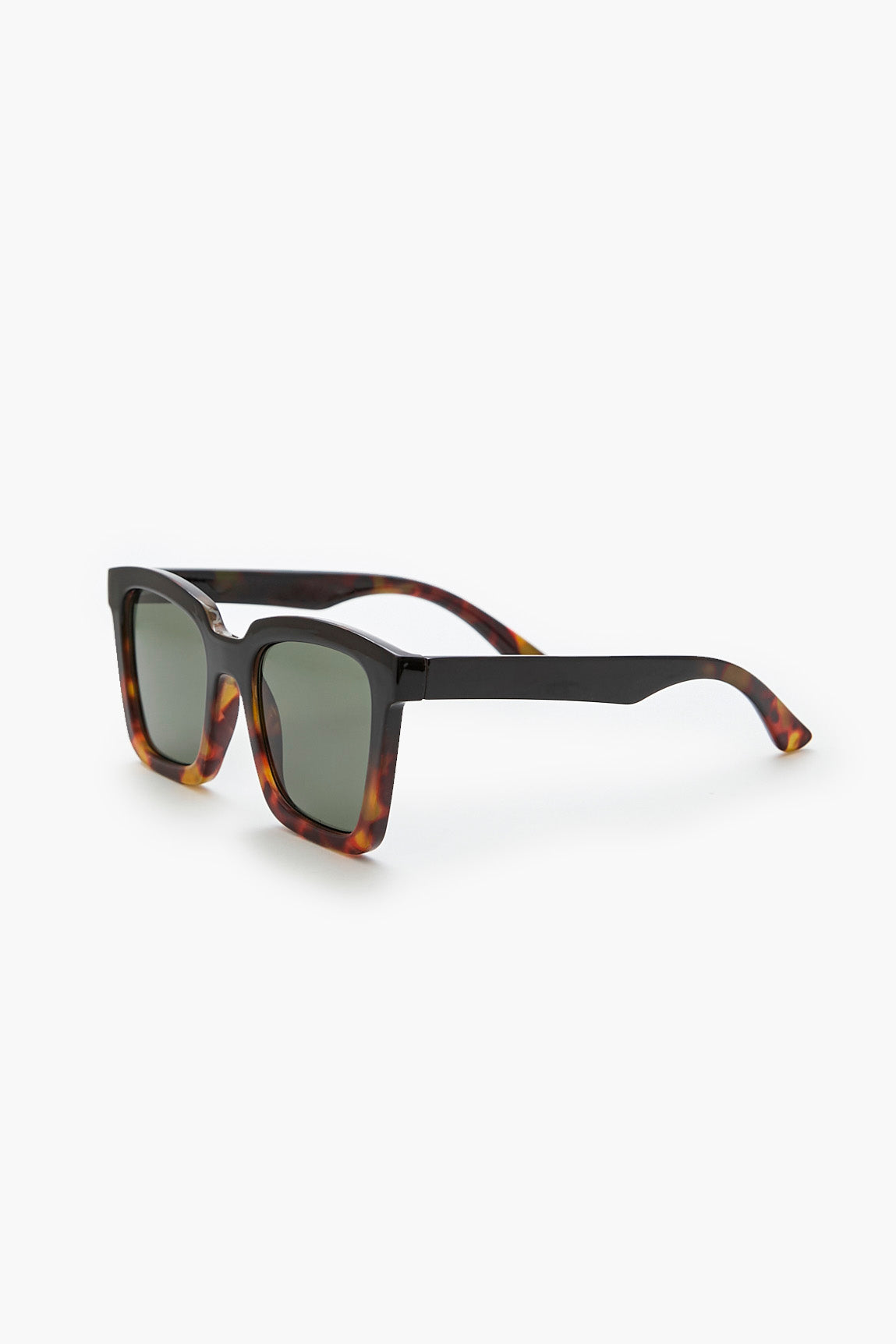 Ombre Tortoiseshell Square Sunglasses