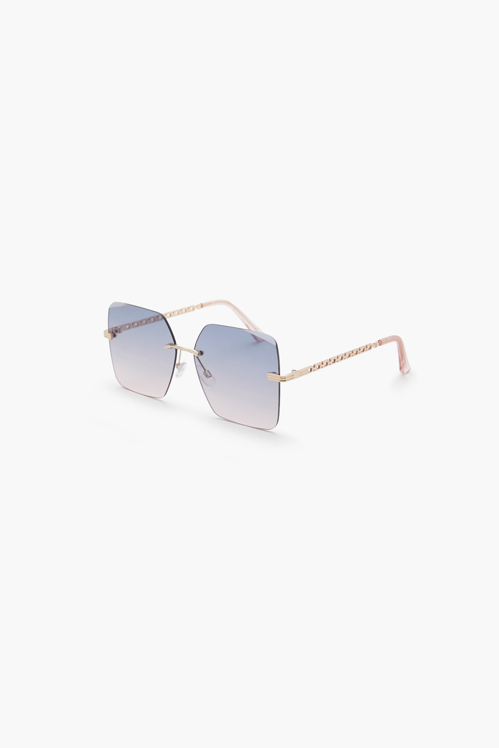 Rimless Square Sunglasses