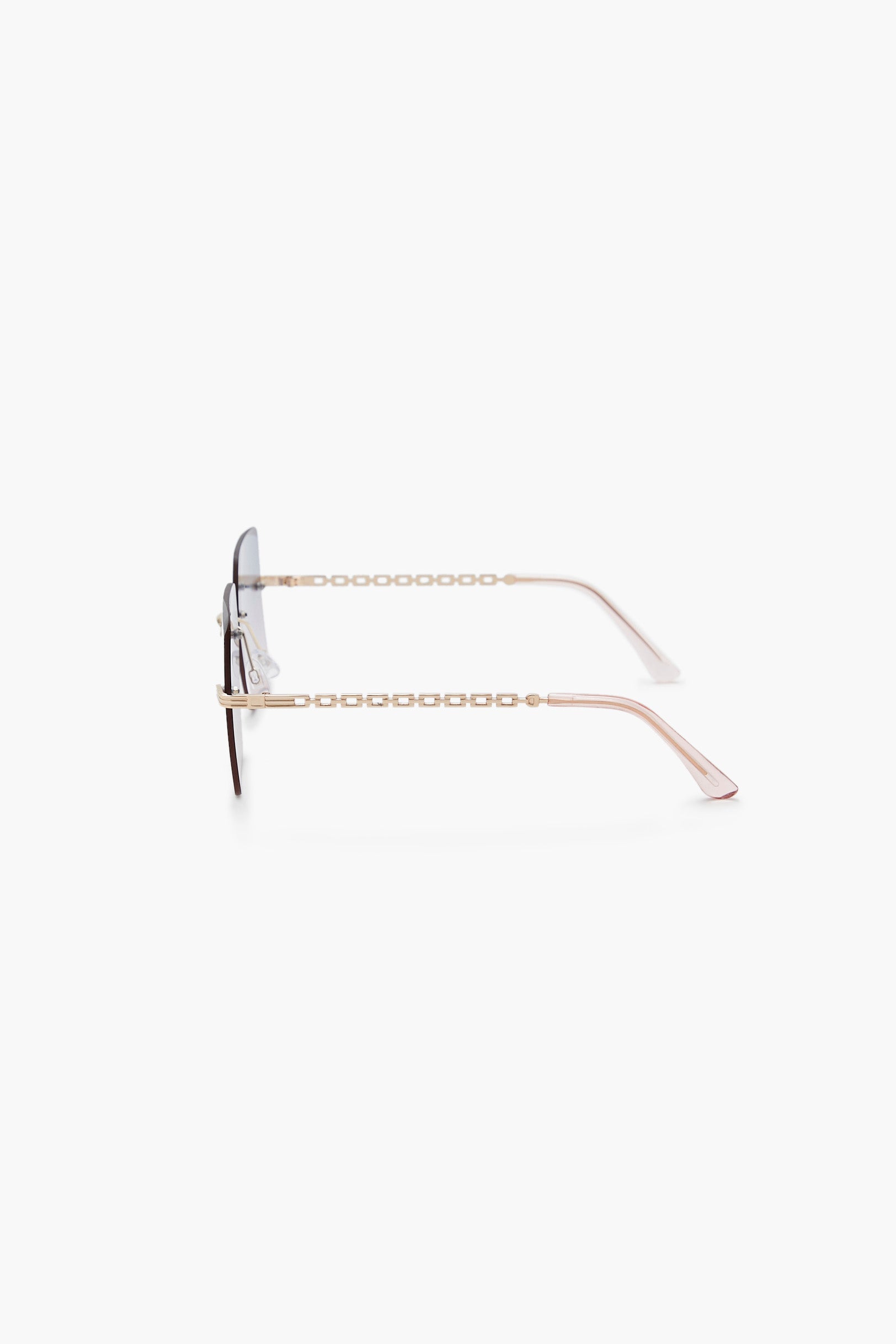 Rimless Square Sunglasses