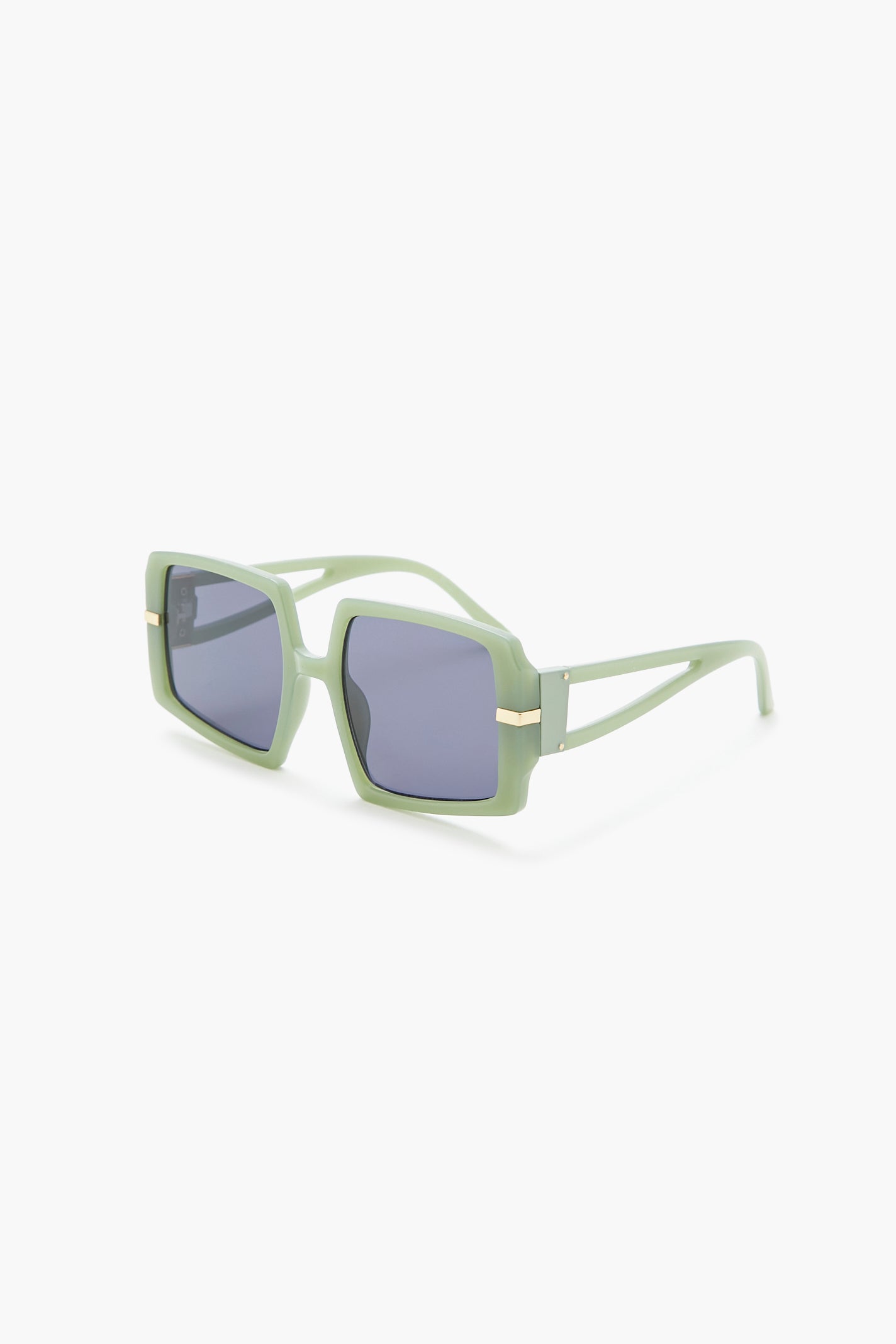 Cut Out Square Frame Sunglasses