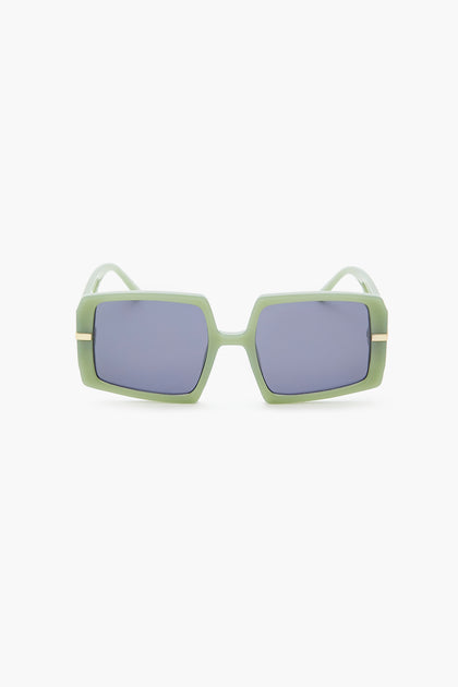 Cut Out Square Frame Sunglasses