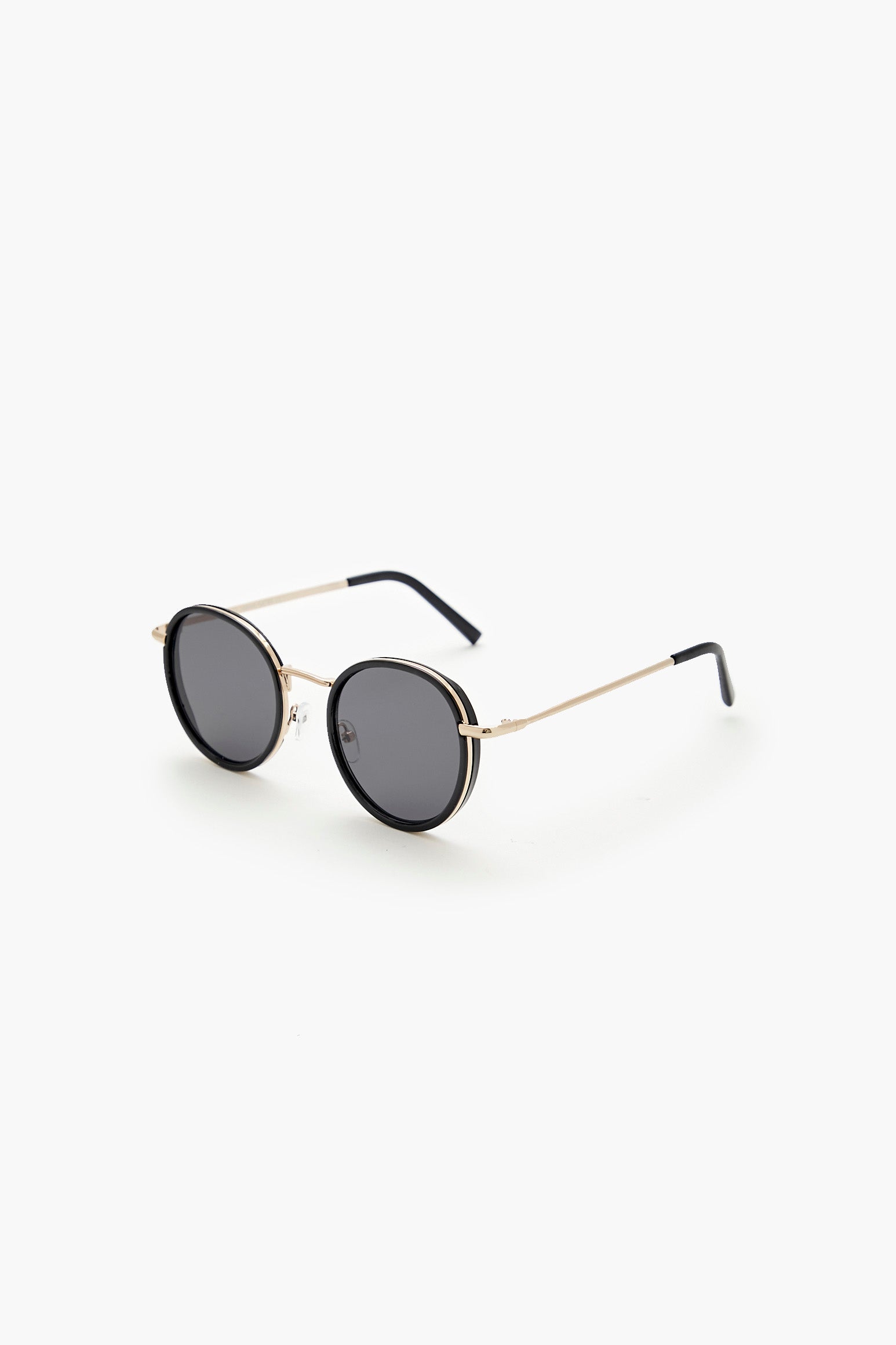 Metal Round Frame Sunglasses