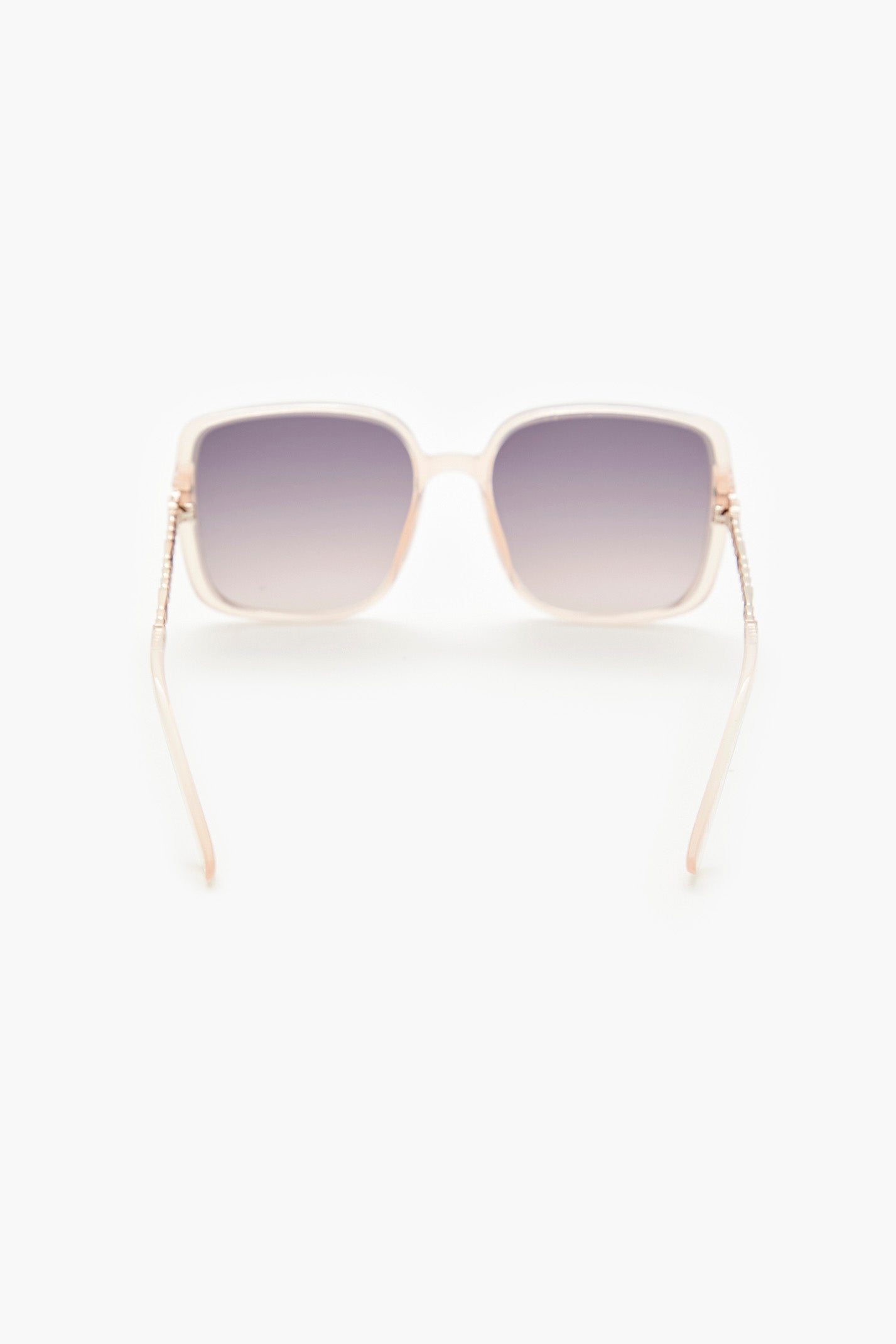 Lunettes de soleil teintées avec chaîne