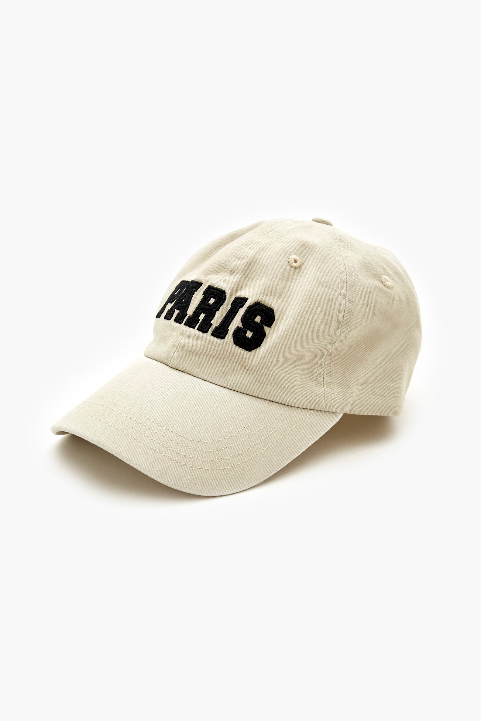 Casquette de baseball avec motif brodé Paris