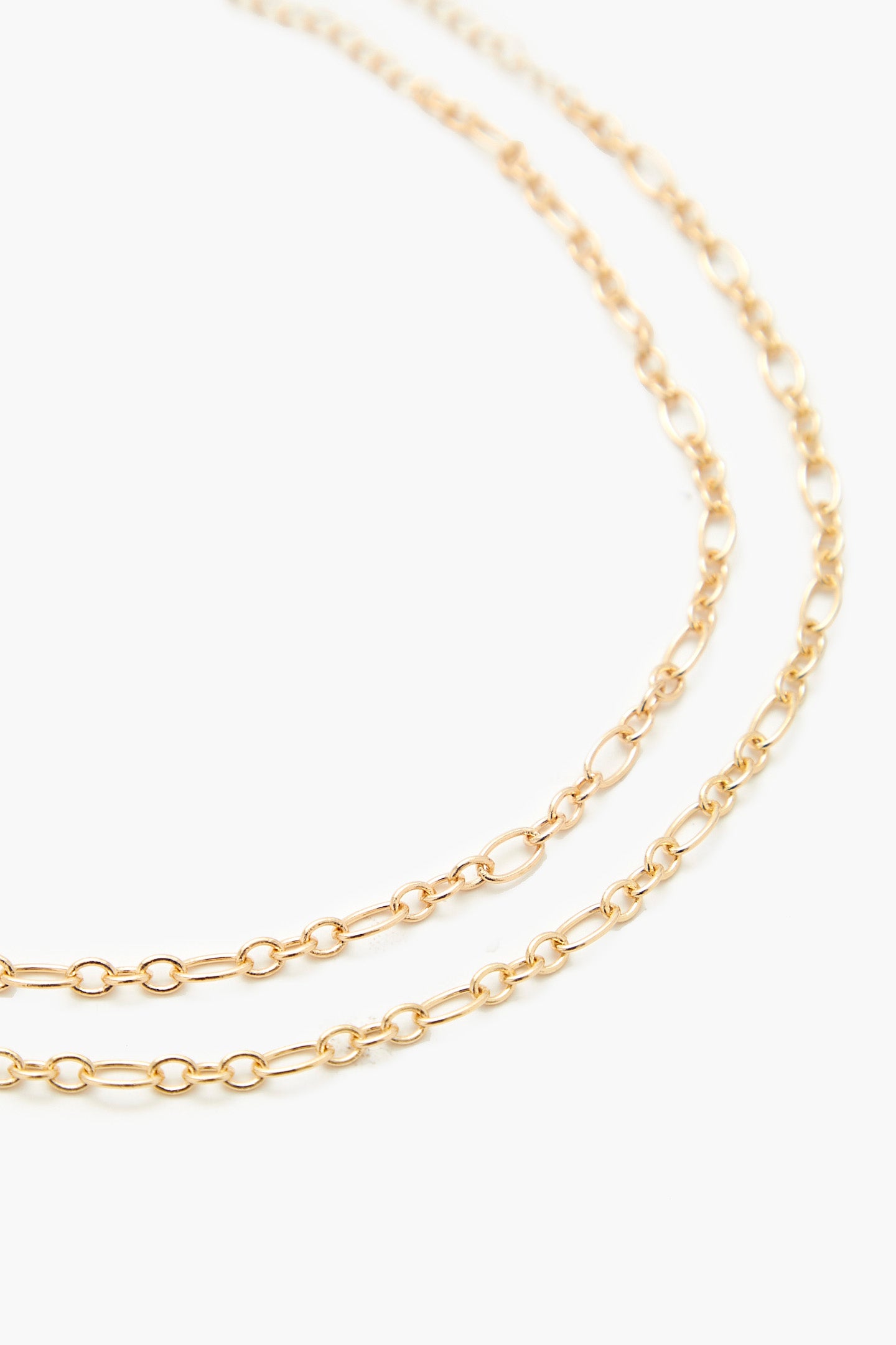 Figaro Chain Necklace Set