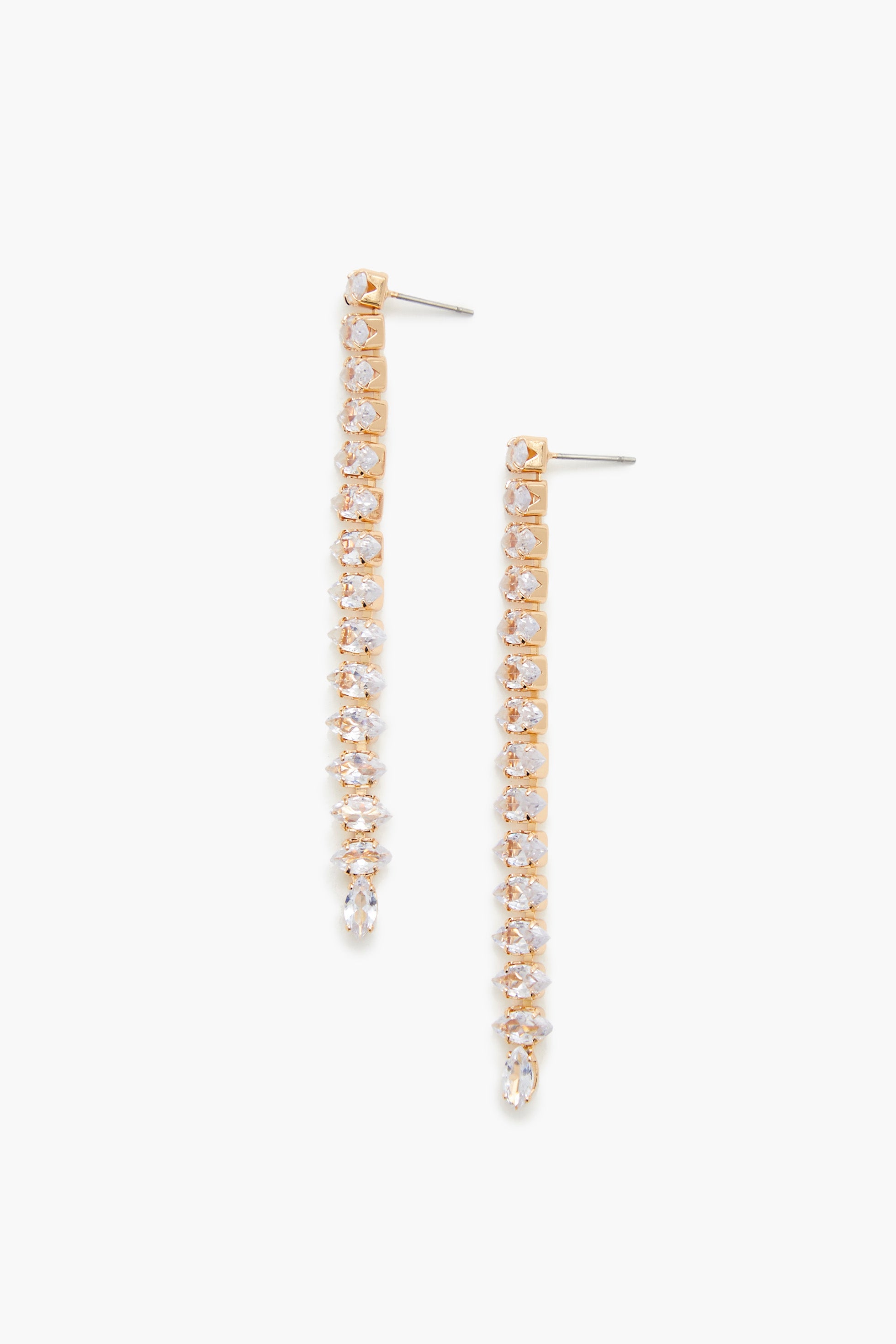 Rhinestone Drop Earrings