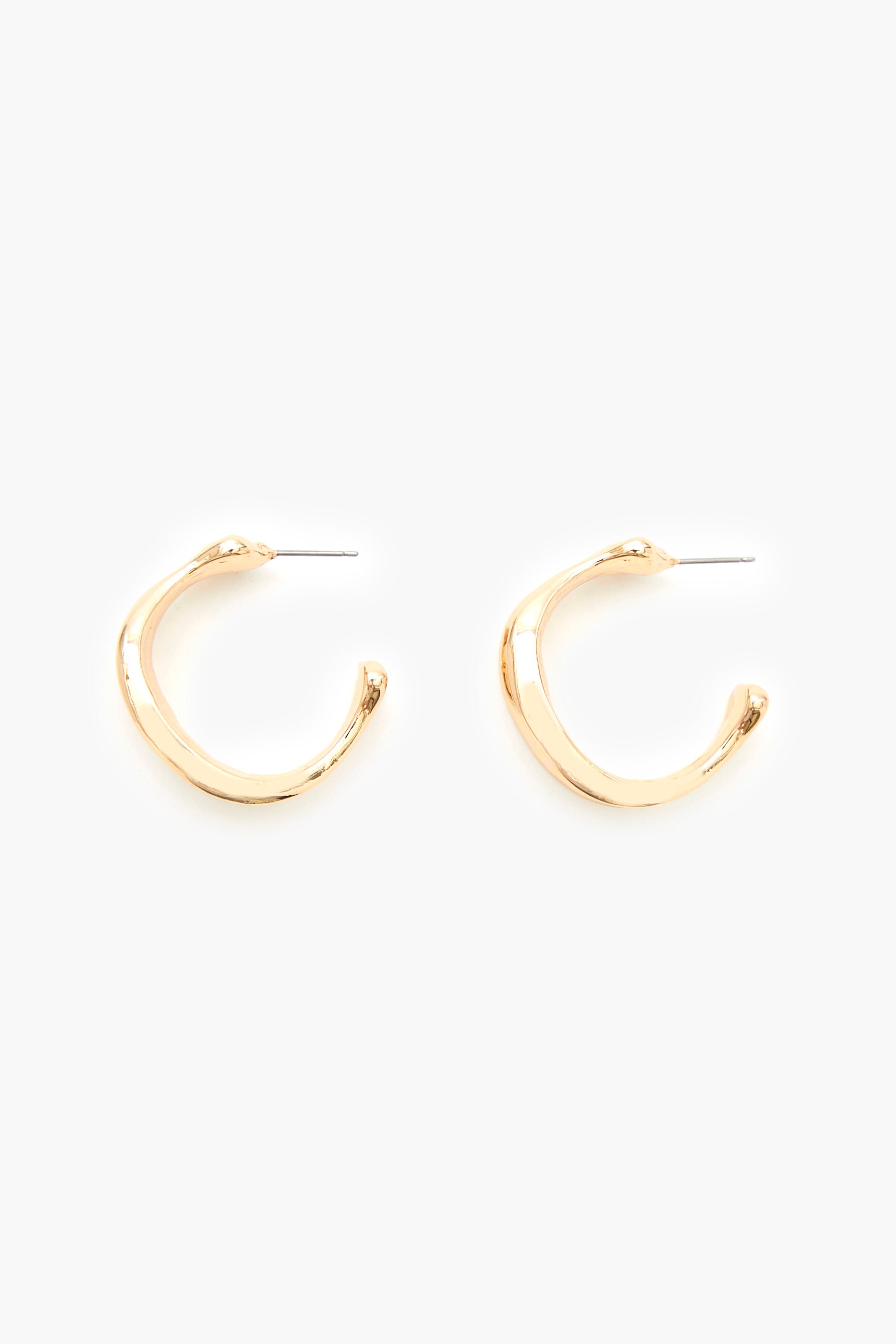 Thick Hoop Earrings