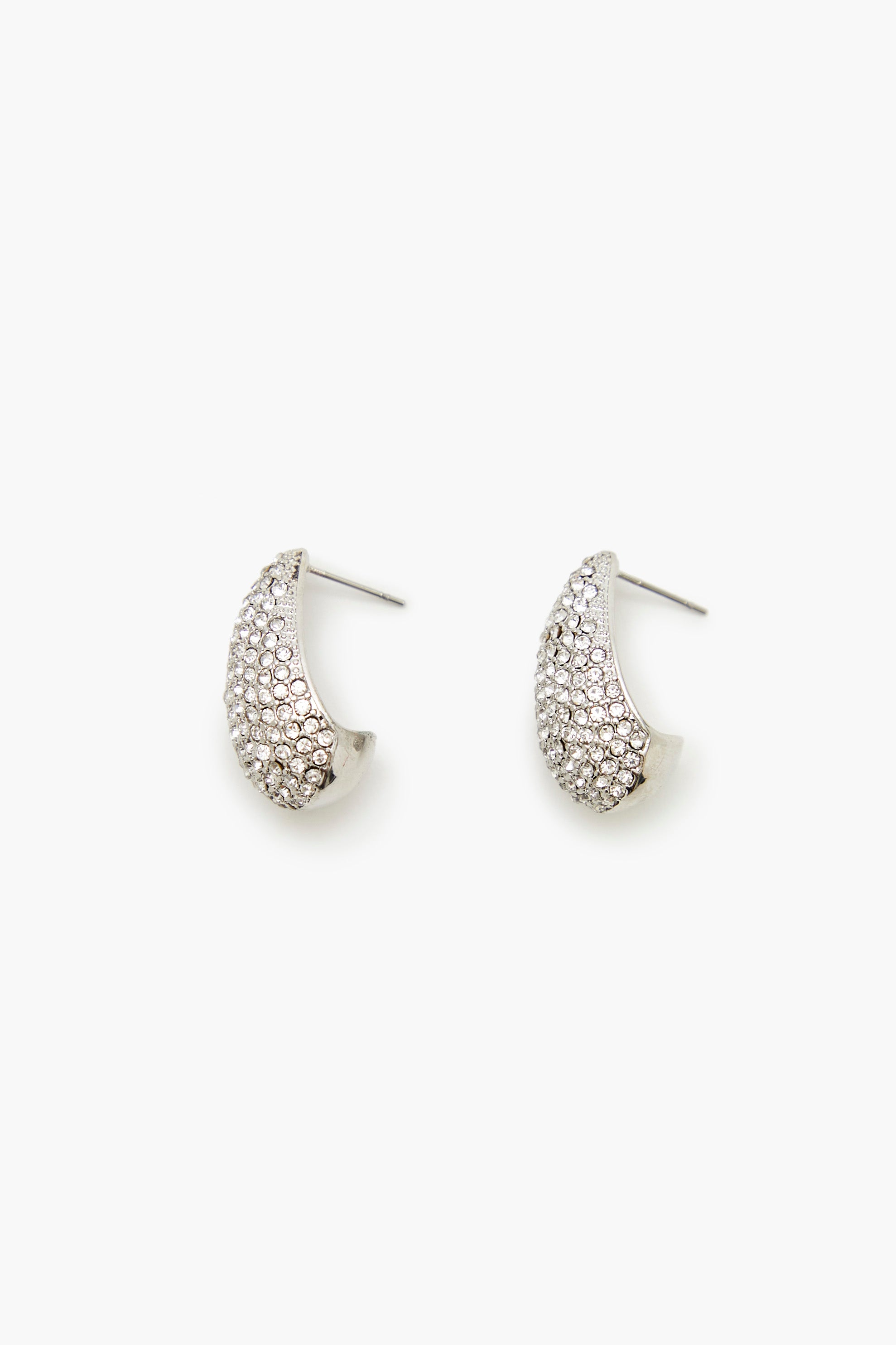 Boucles d'oreille en goutte avec pierres du Rhin