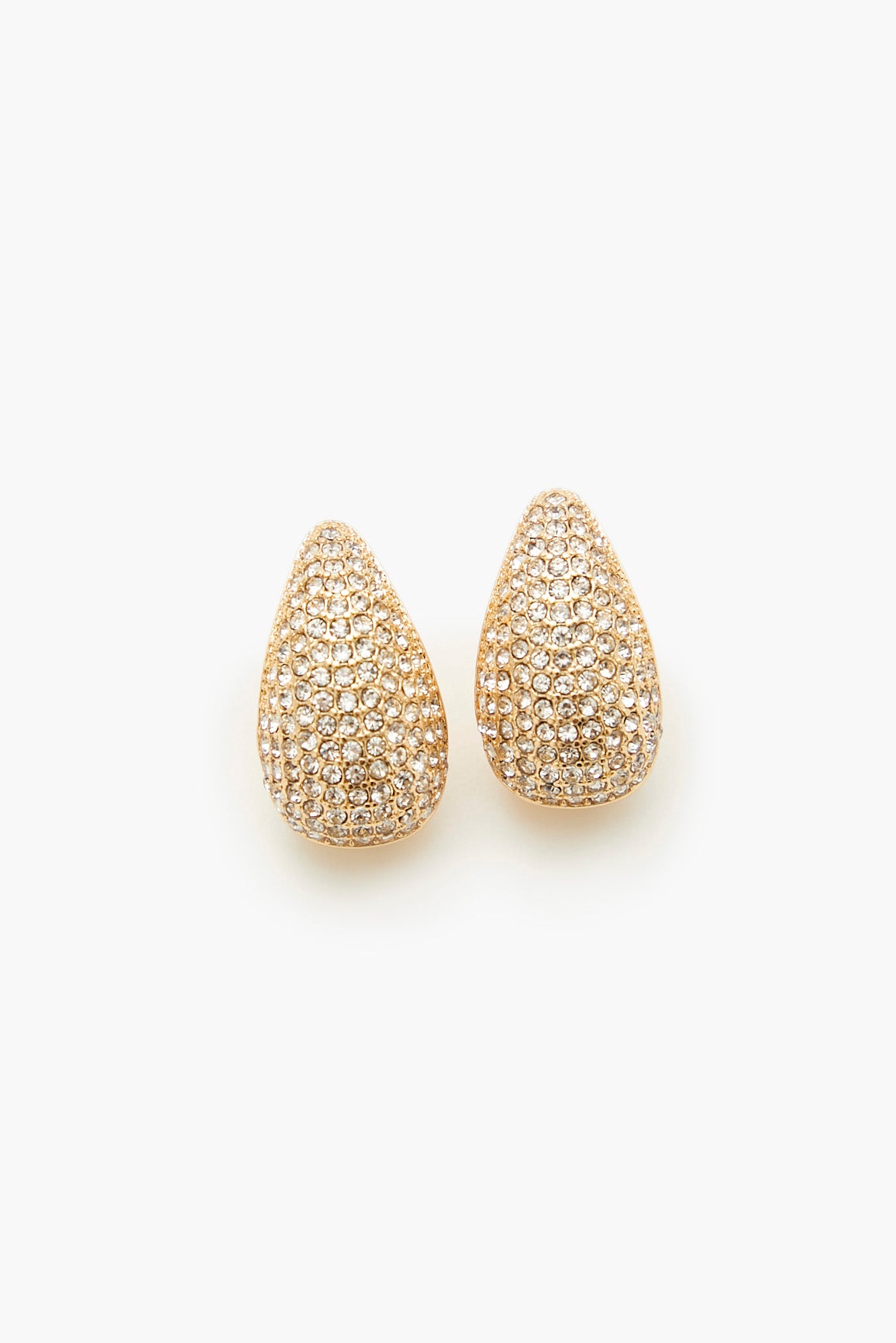 Rhinestone Teardrop Earring