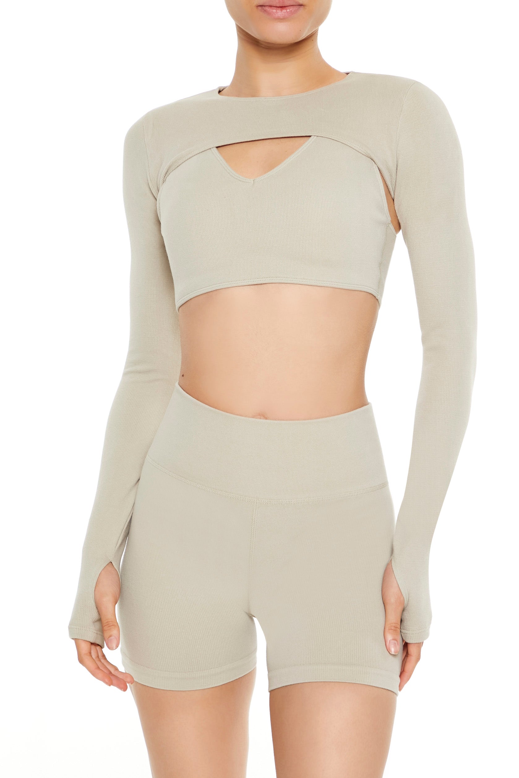 Active Seamless Bolero Crop Top