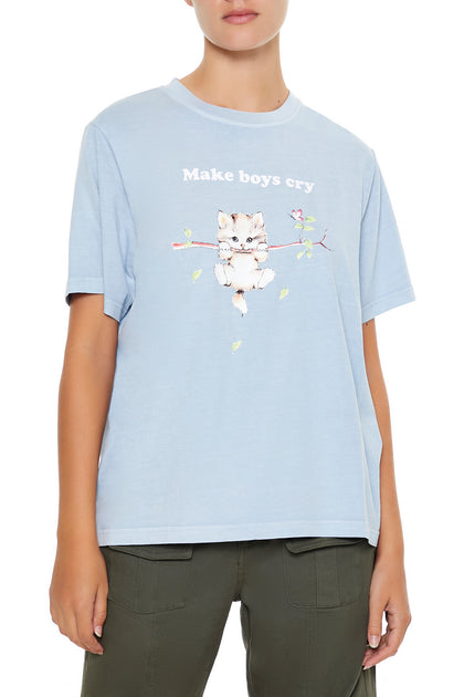 Make Boys Cry Graphic T-Shirt