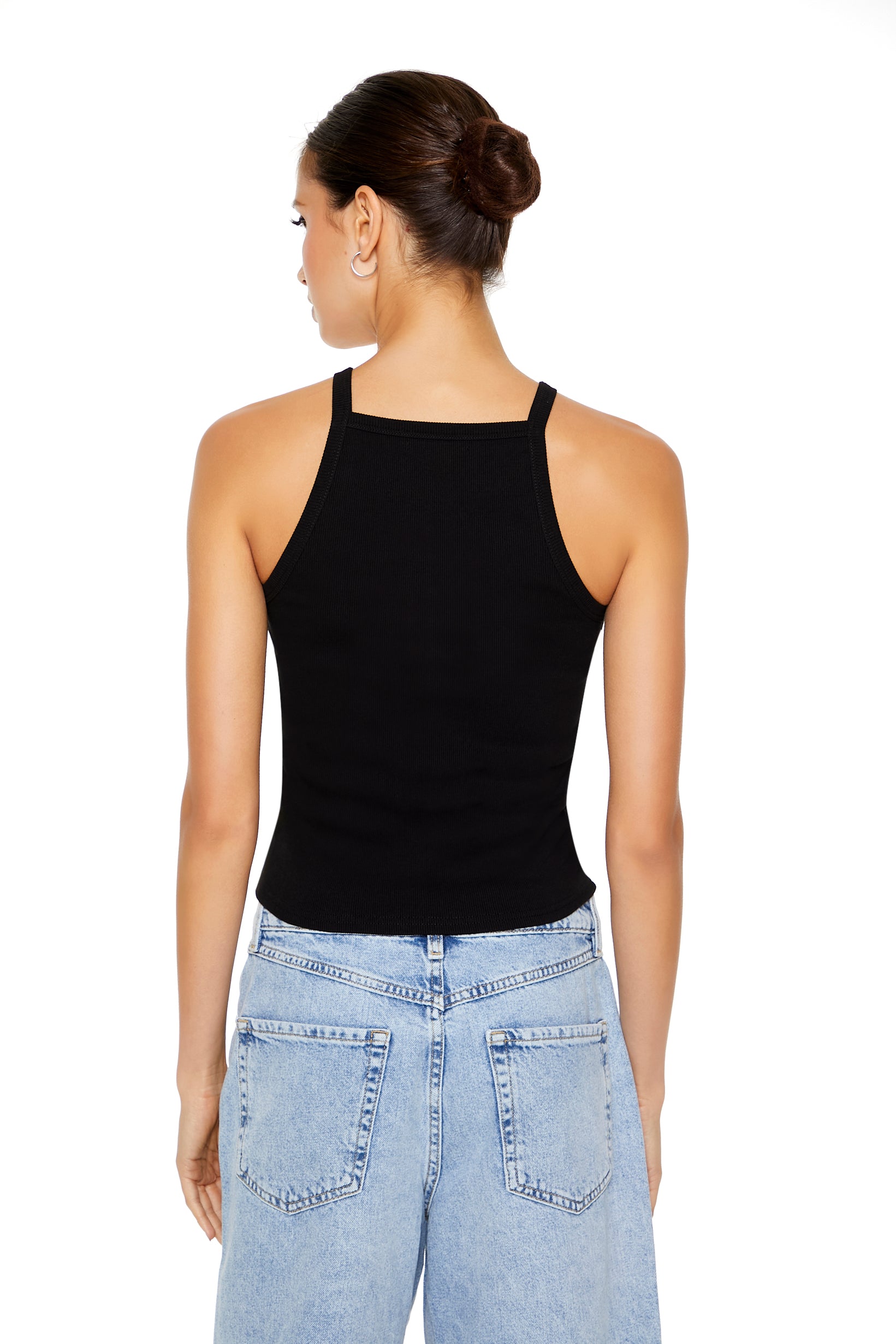 Camisole courte avec motif brodé Taurus