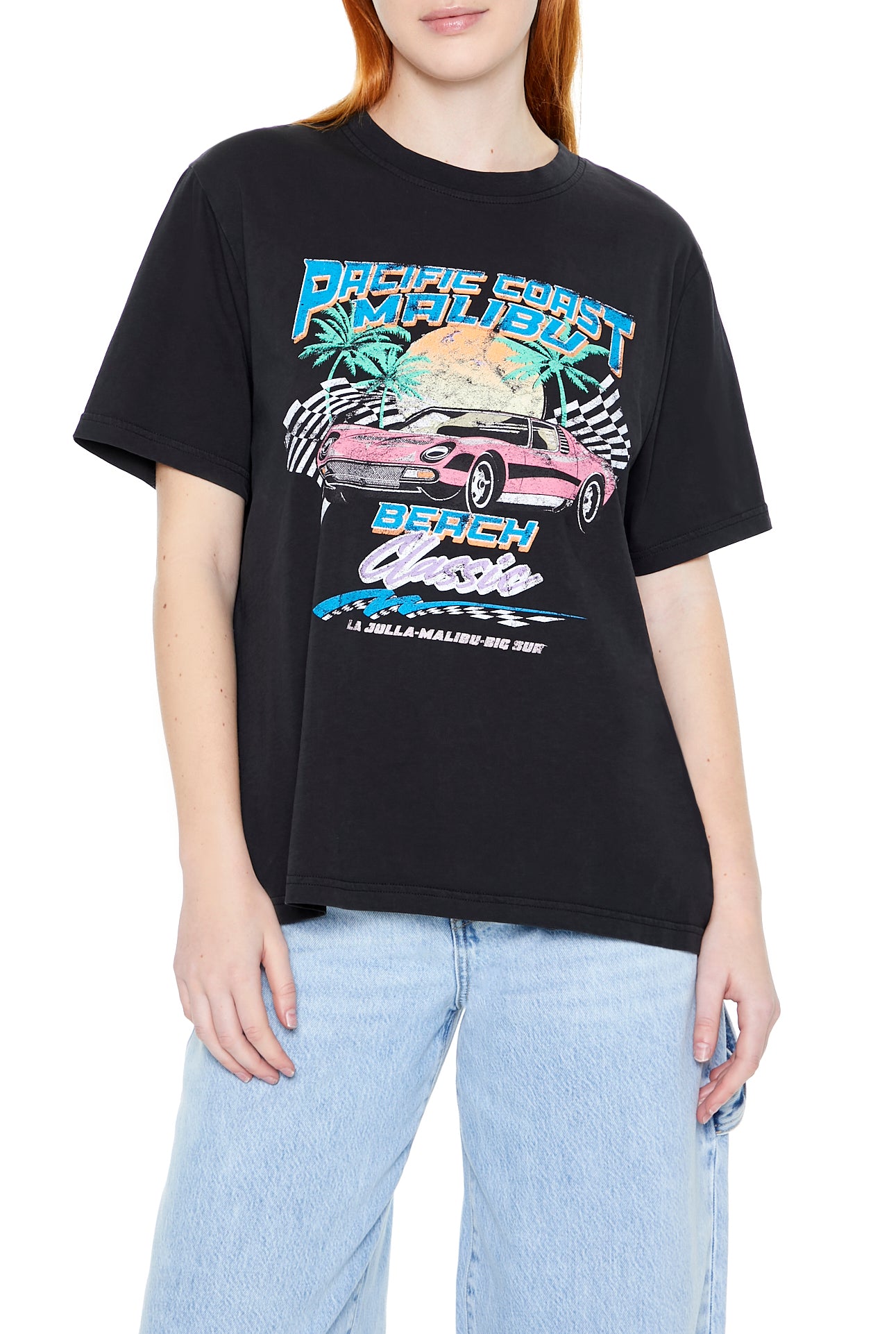 Pacific Coast Graphic Oversized T-Shirt