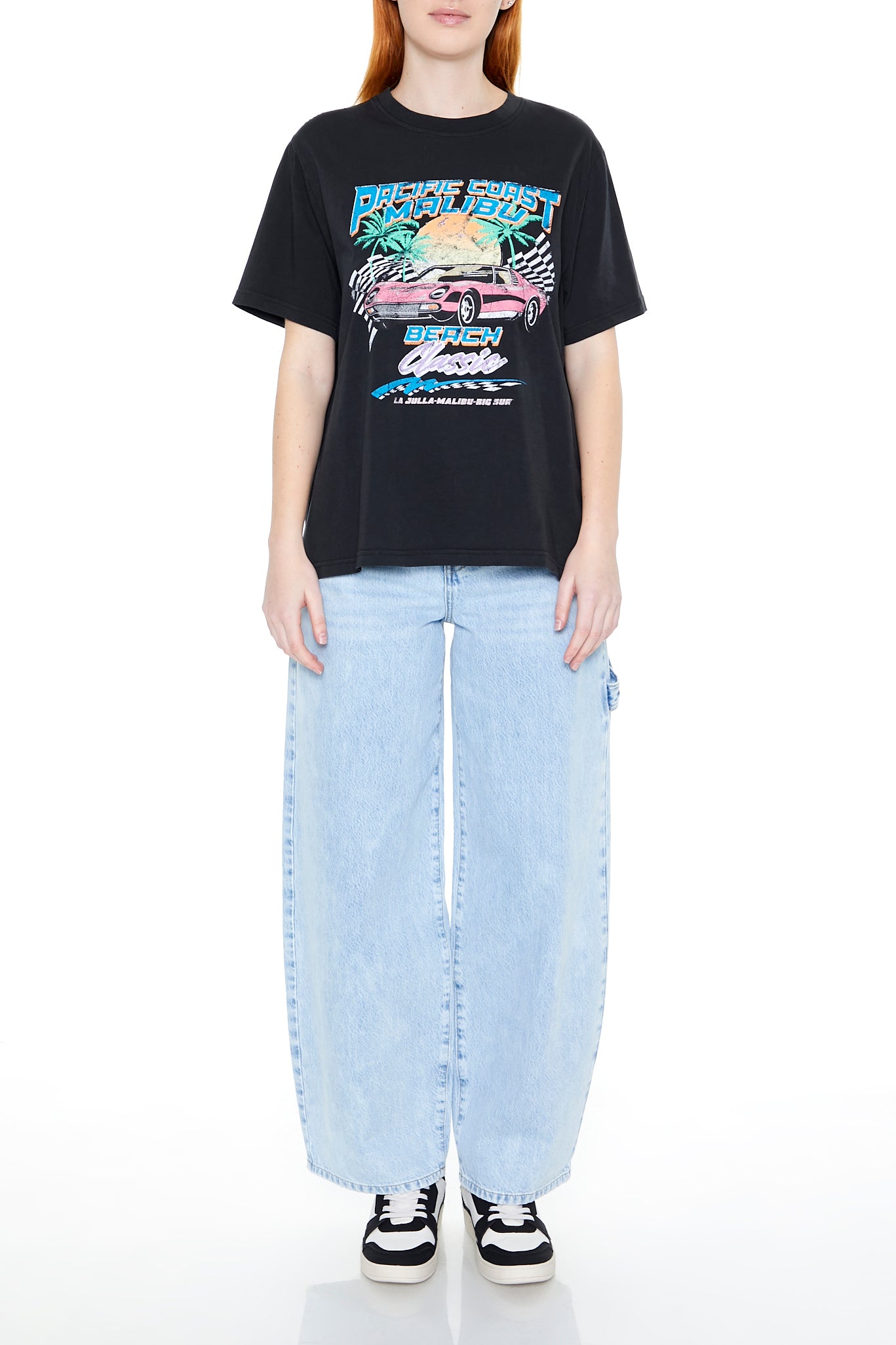 Pacific Coast Graphic Oversized T-Shirt