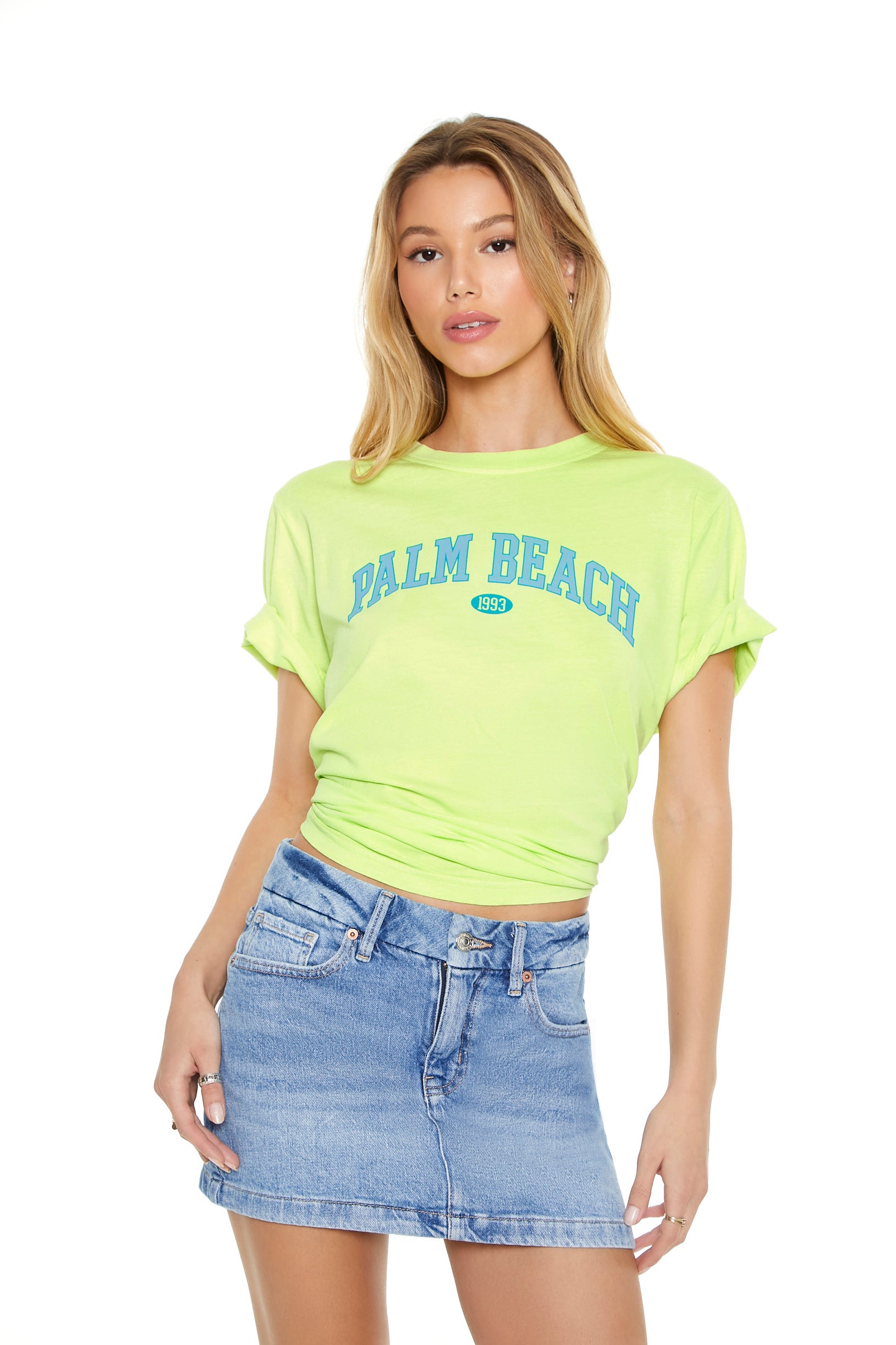 Palm Beach Graphic Oversized T-Shirt