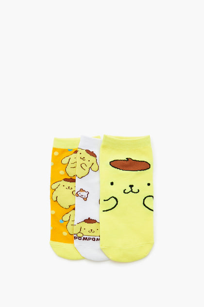 Pompompurin Ankle Socks (3 Pack)