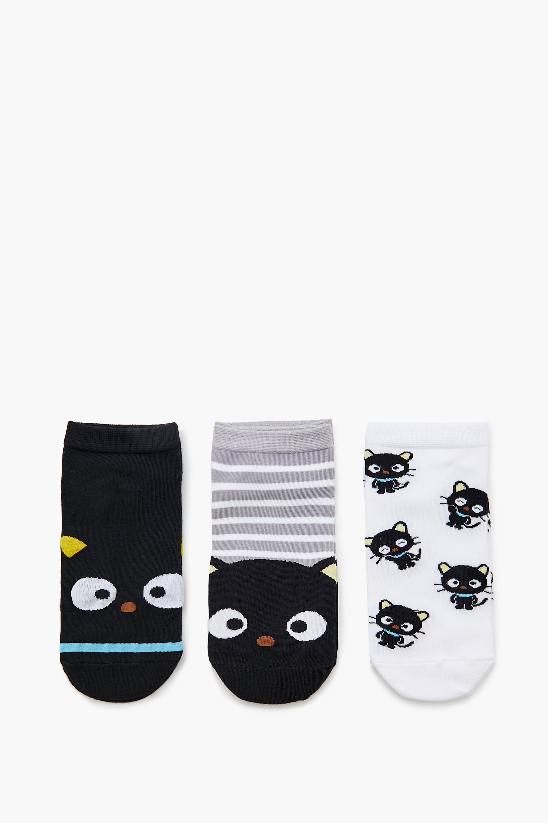 Chococat Graphic Ankle Socks (3 Pack)