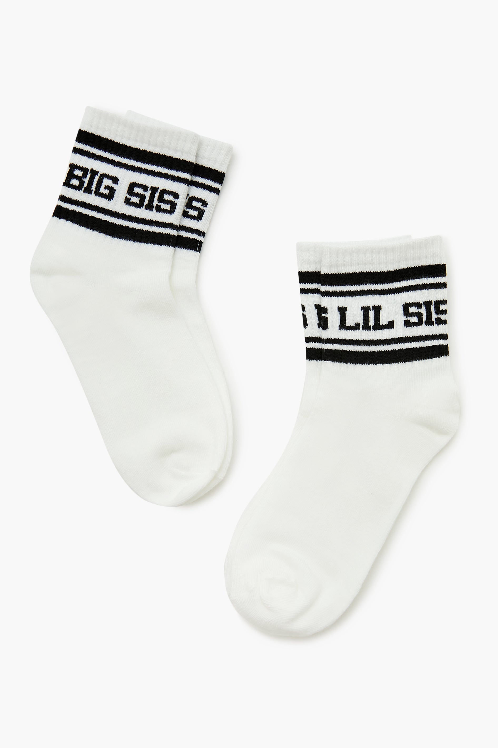 Big Sis Lil Crew Socks  (3 Pack)