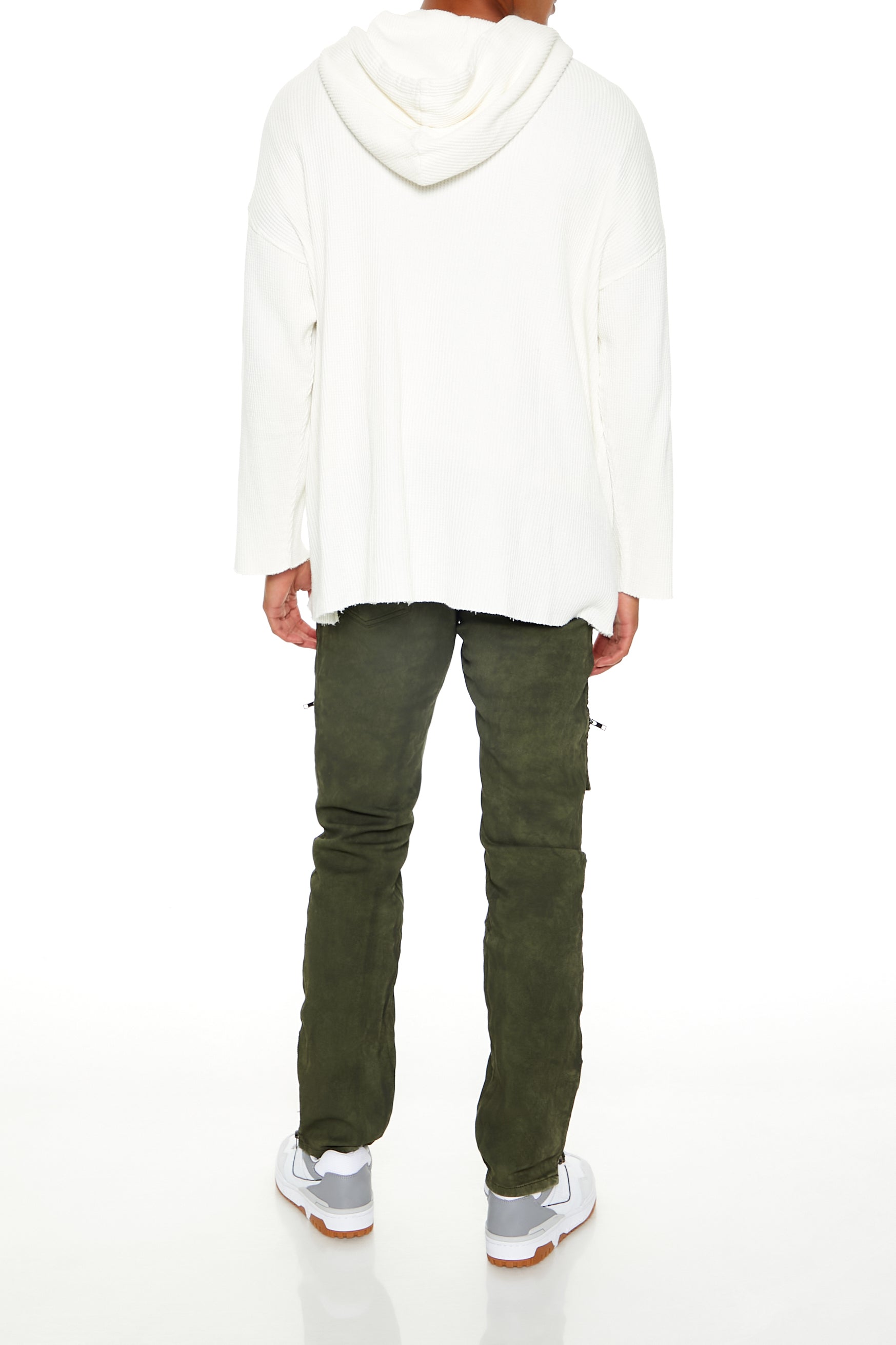 Slim Fit Mid Rise Cargo Jean