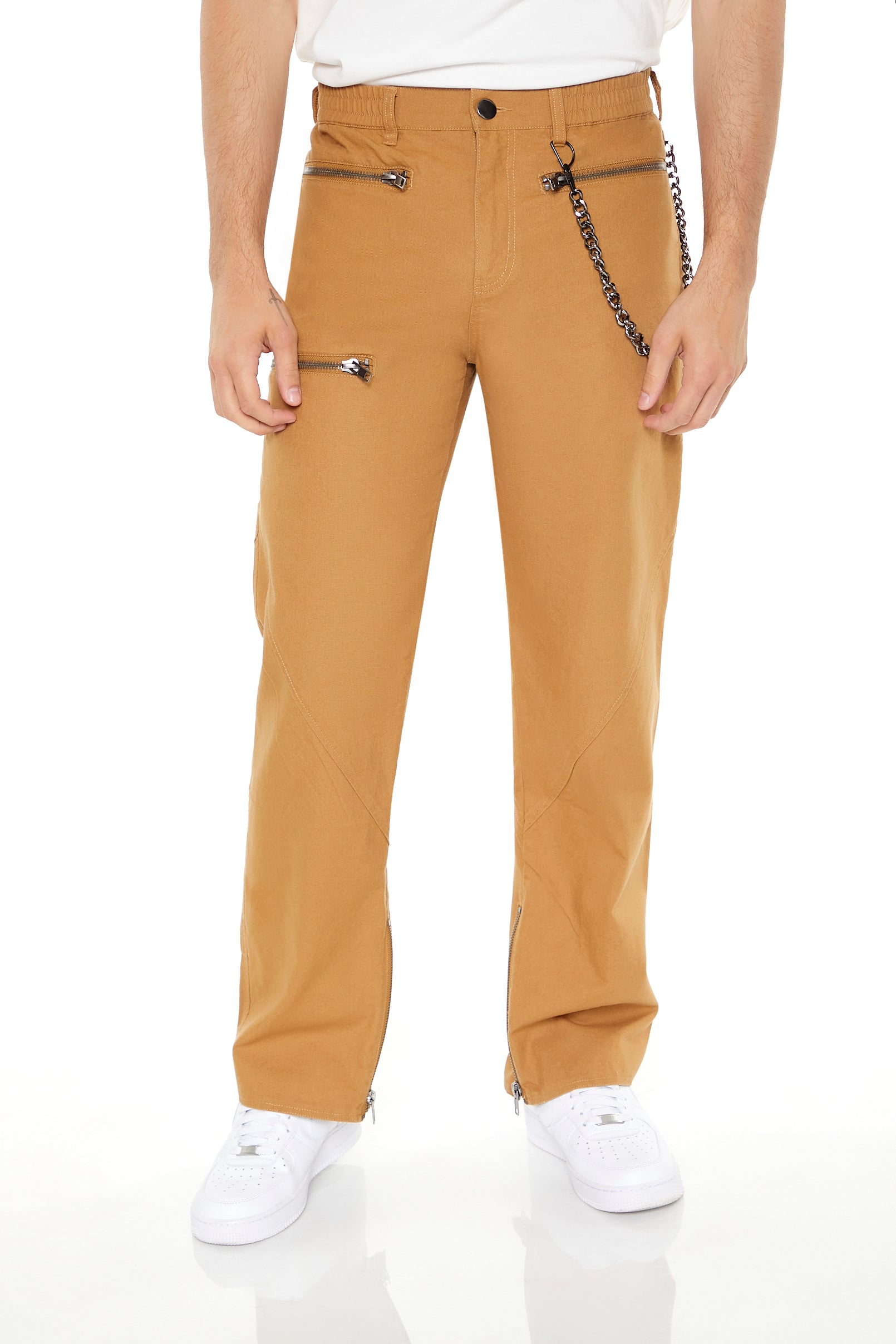 Wallet Chain Straight Leg Pant