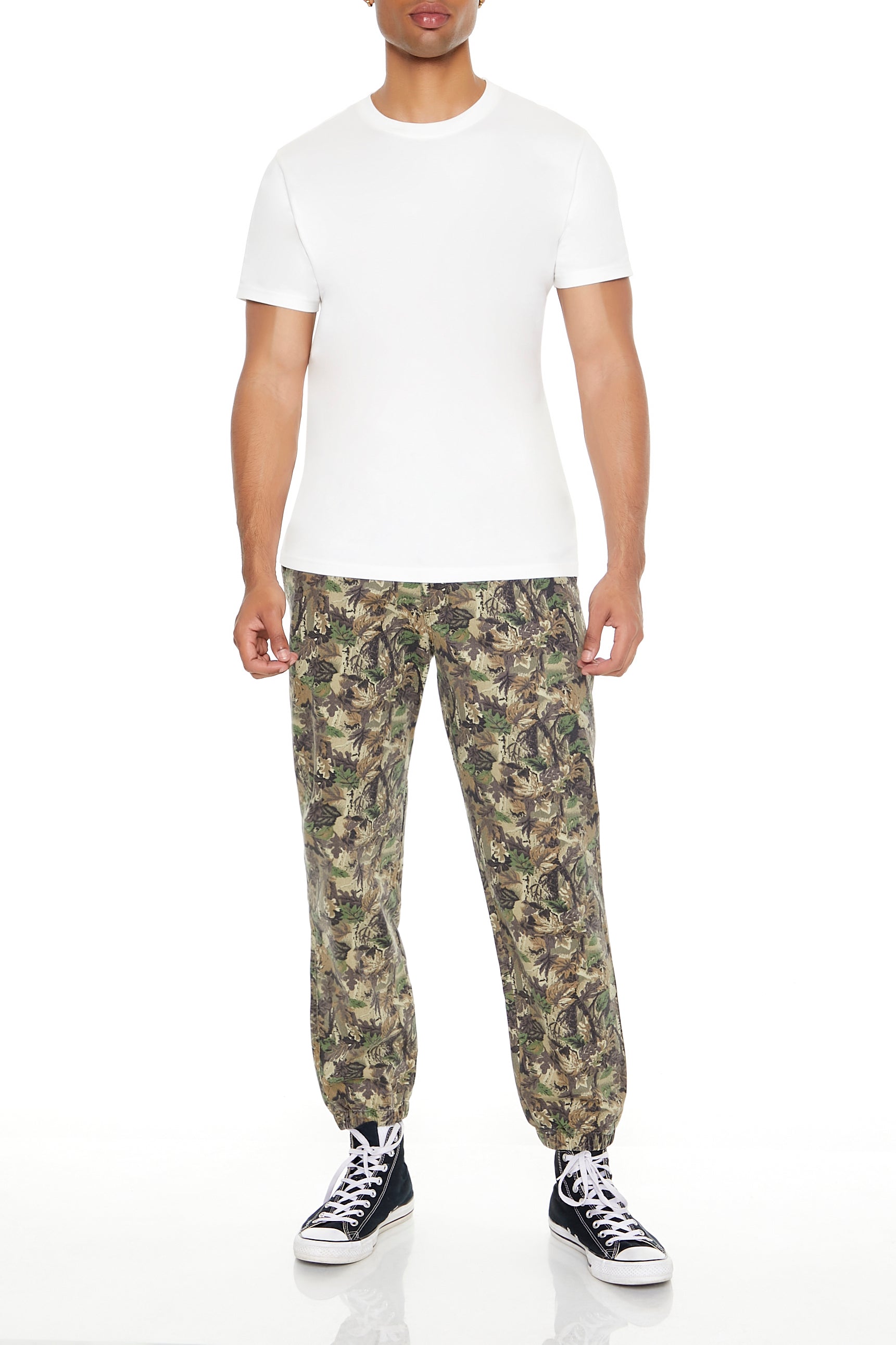 Jogger avec motif camouflage