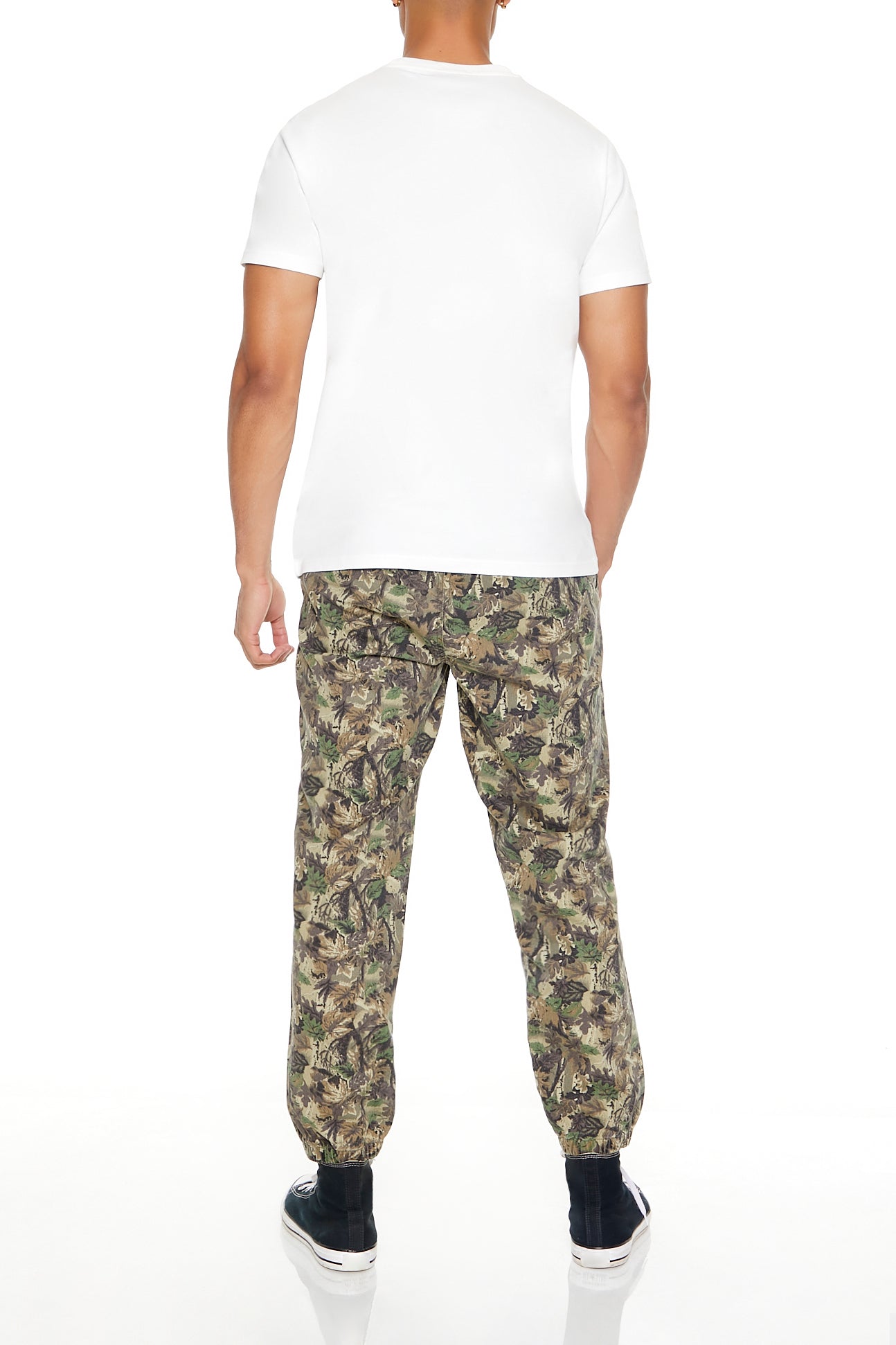 Jogger avec motif camouflage