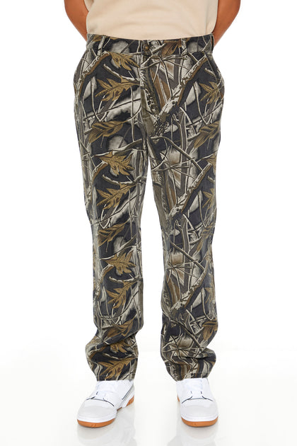 Leaf Print Pant