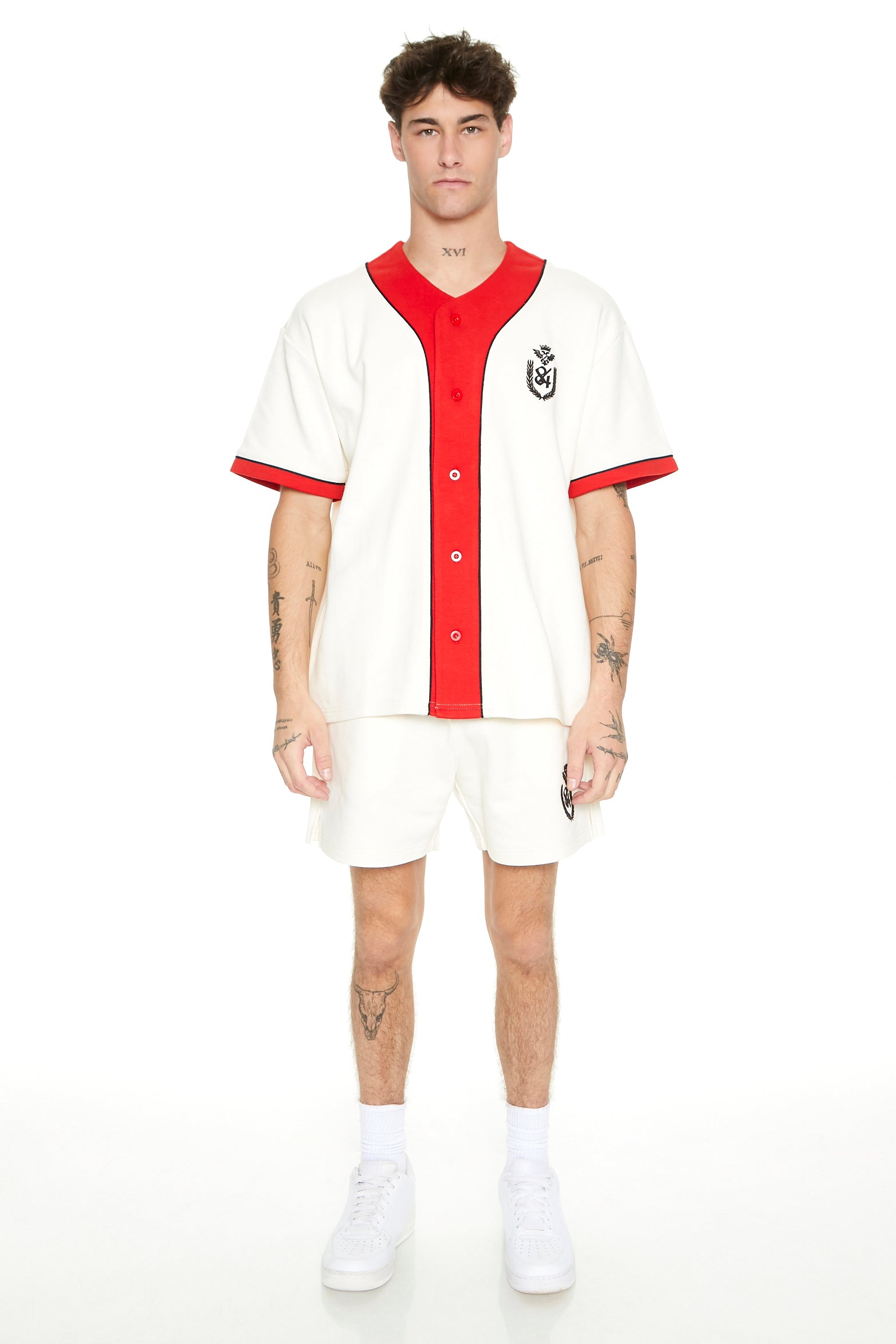 84 Embroidered Baseball Jersey