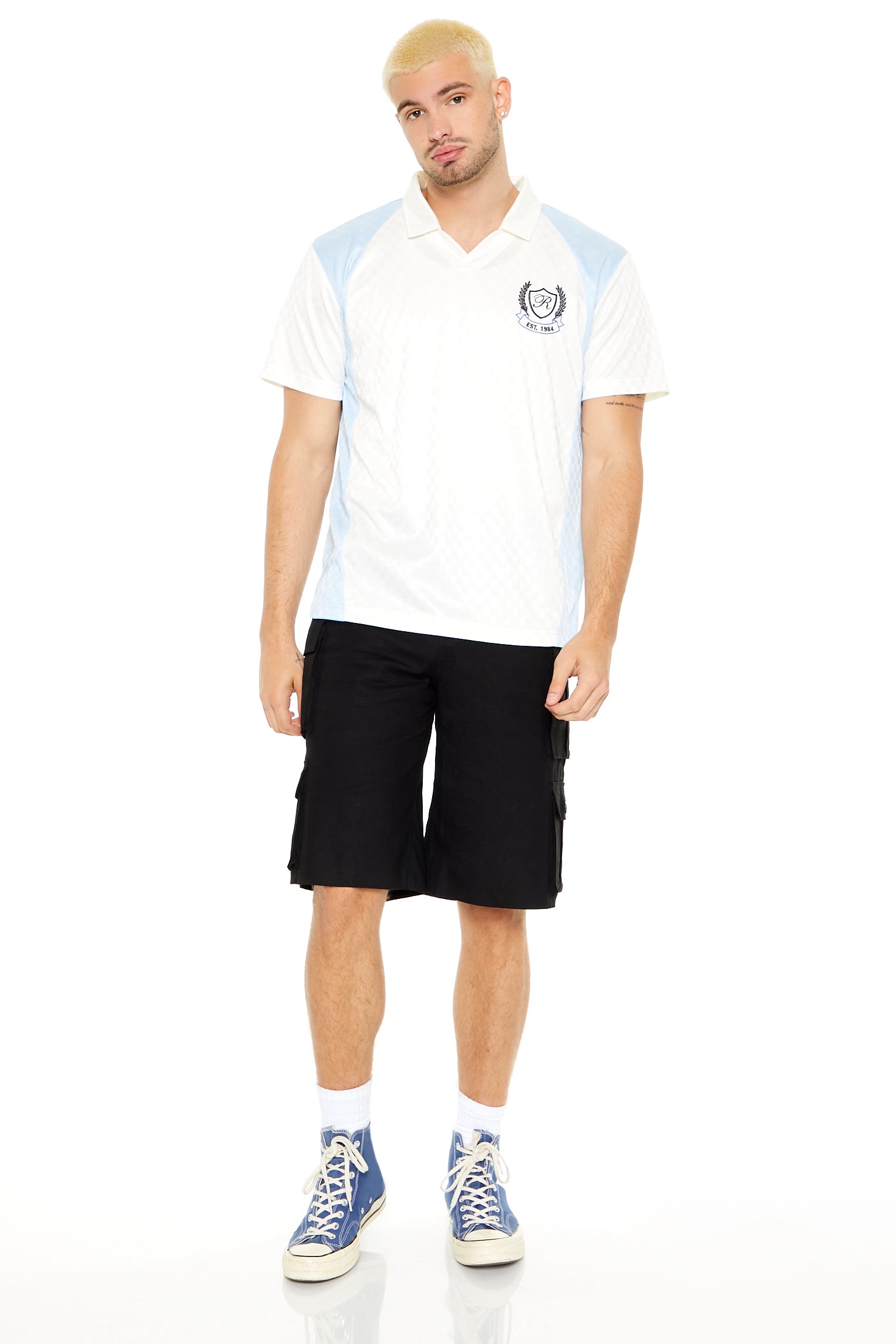 Embroidered Soccer Polo Shirt