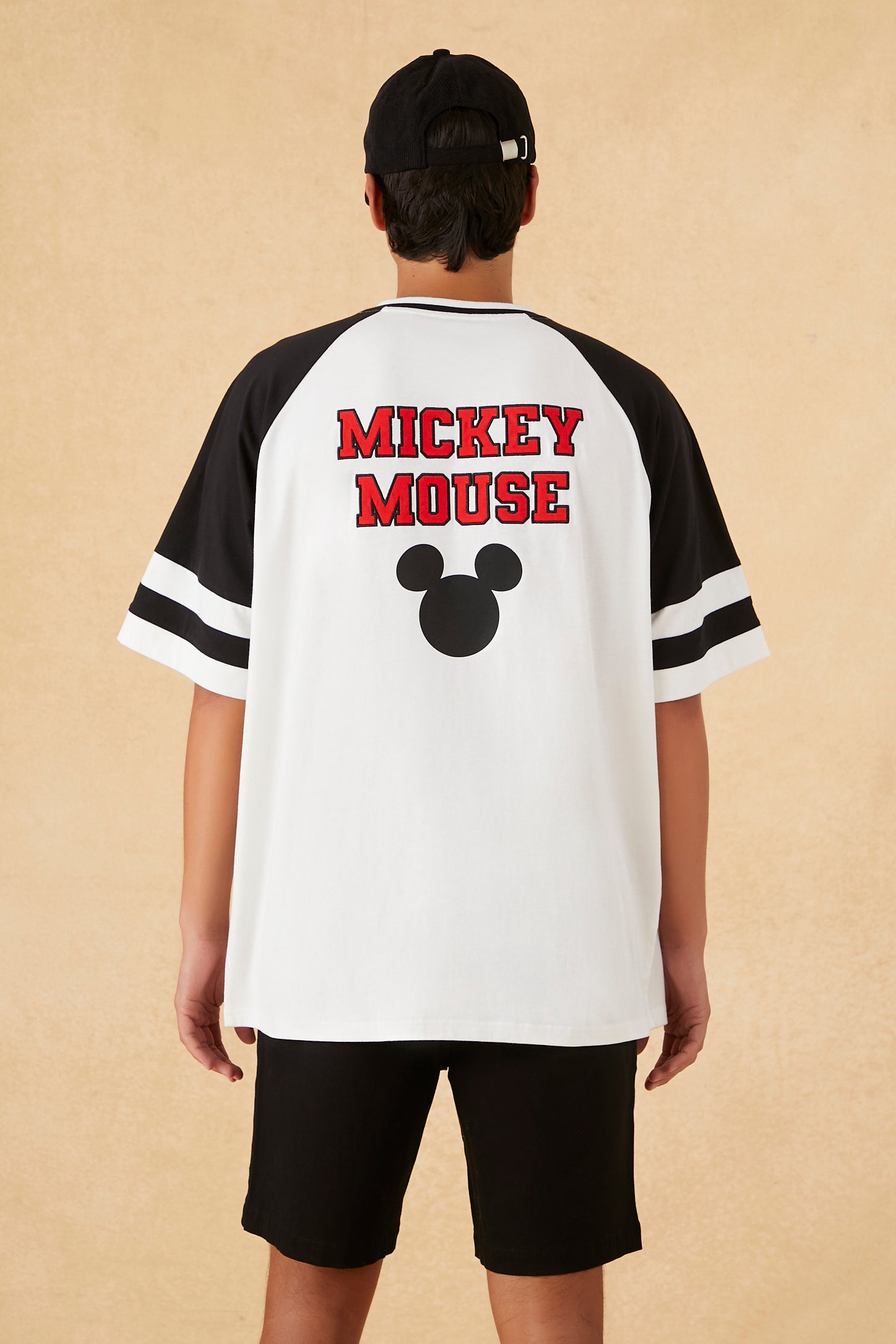 T-shirt à broderie Mickey Mouse Disney