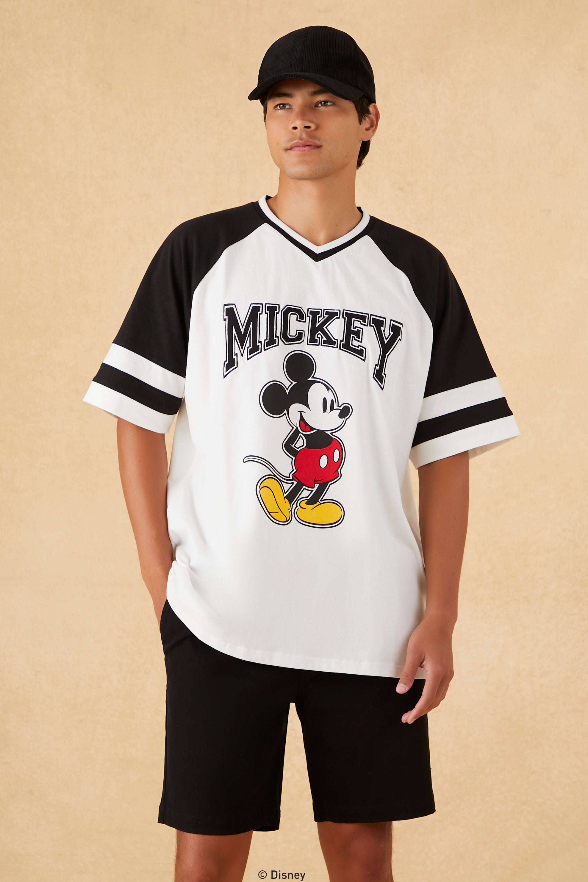 T-shirt à broderie Mickey Mouse Disney