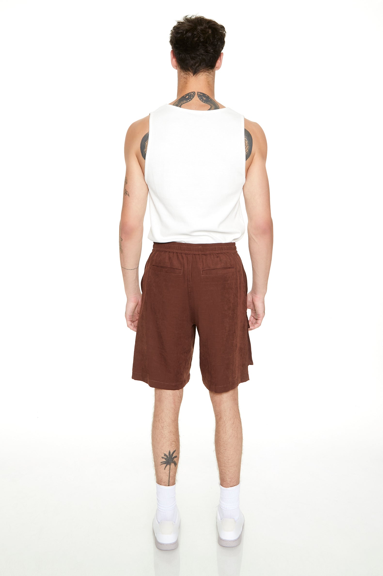 Drawstring Cargo Short