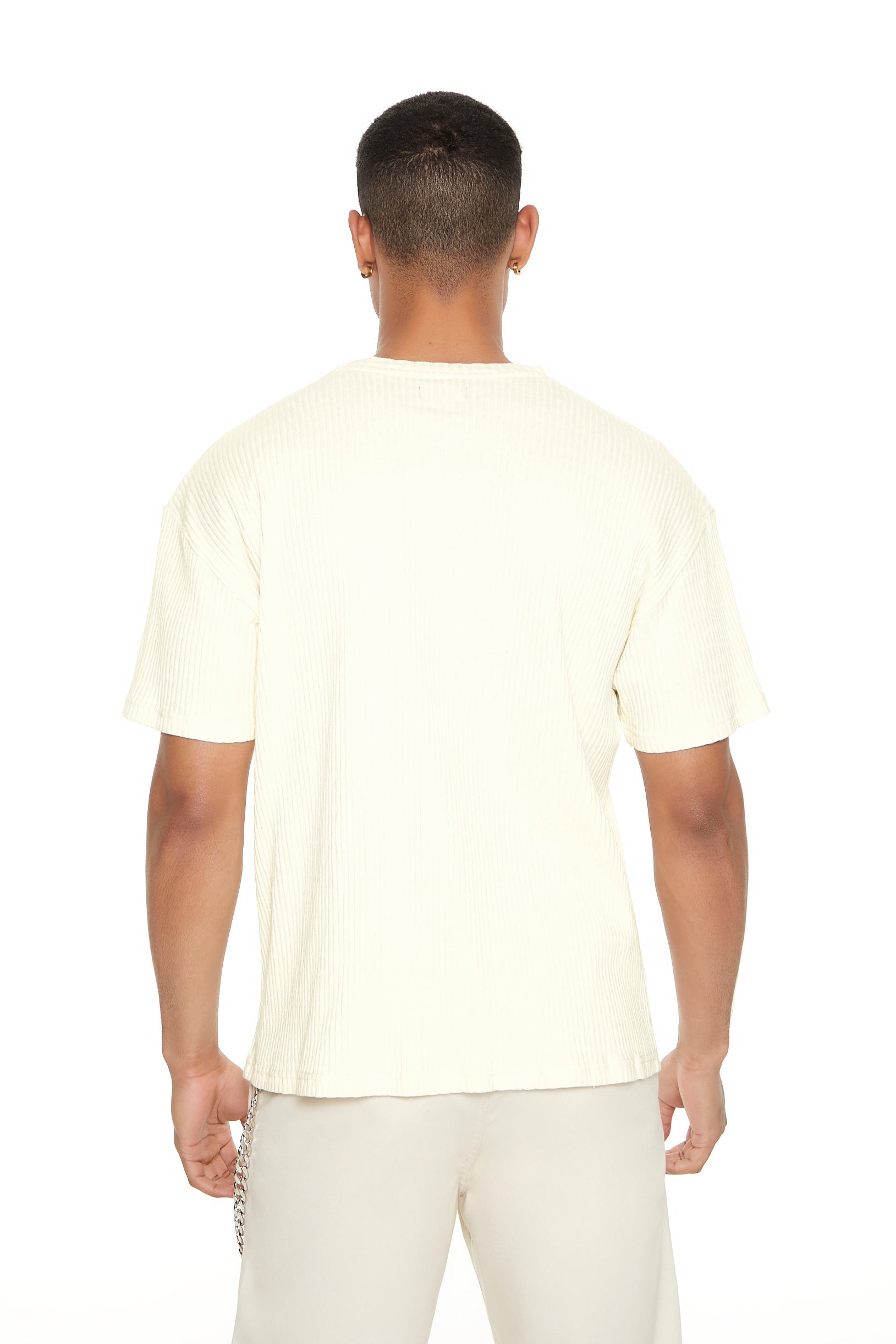 Ribbed Pocket T-Shirt
