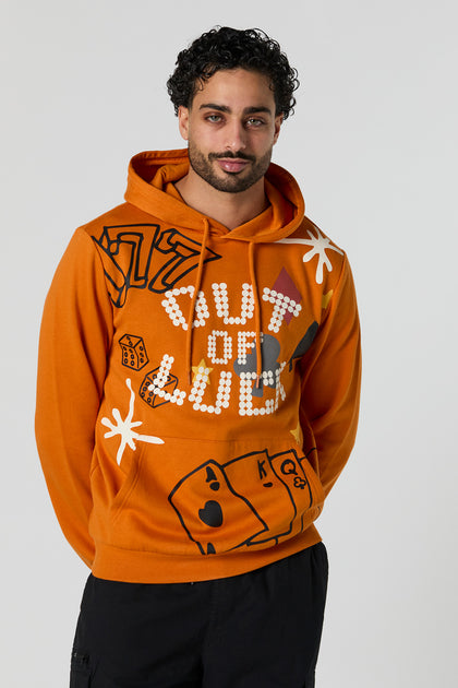 Out of Luck Graphic Fleece Hoodie