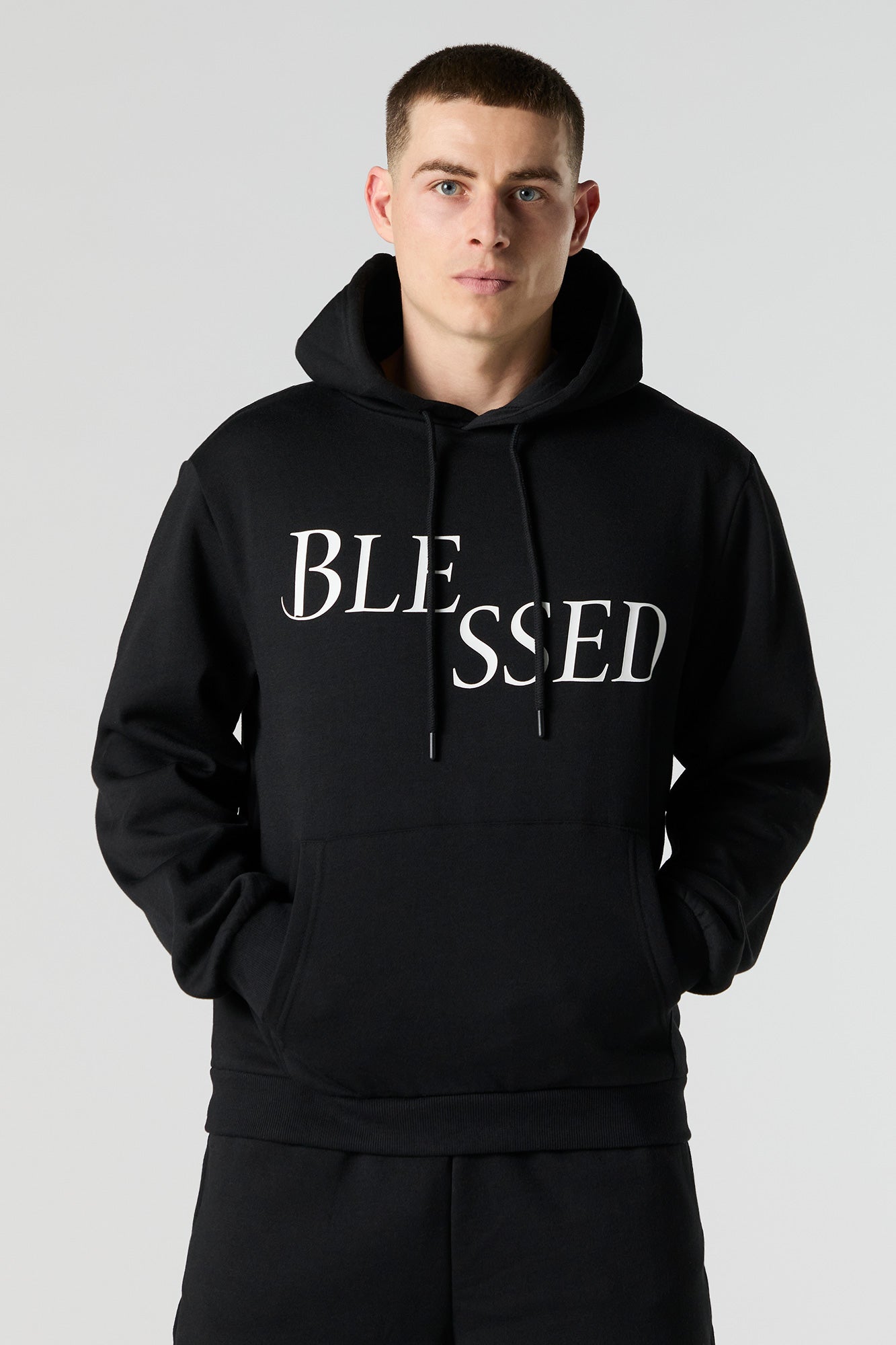 Blessed Graphic Fleece Hoodie