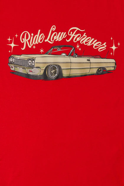 T-shirt à imprimé Ride Low Forever