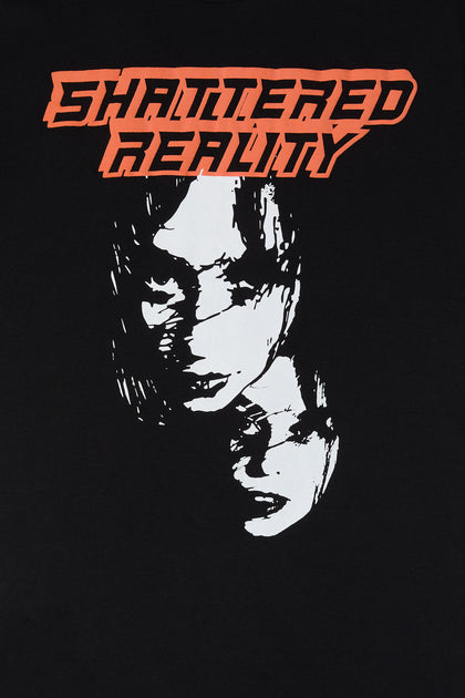 Shattered Reality Graphic T-Shirt