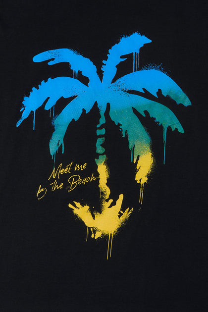 Meet Me at the Beach Graphic T-Shirt