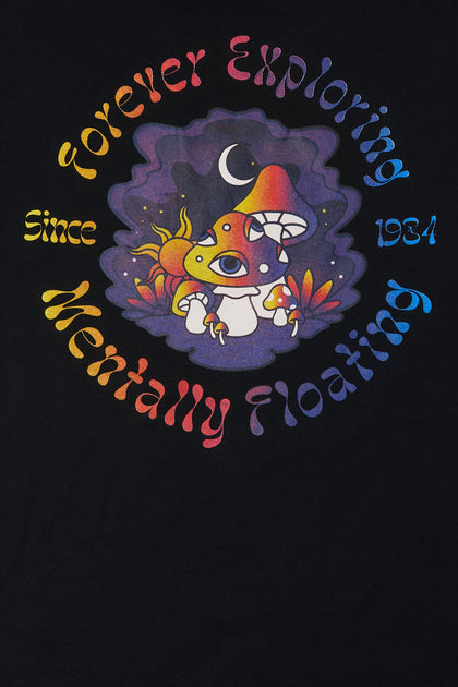 T-shirt à imprimé Mentally Floating